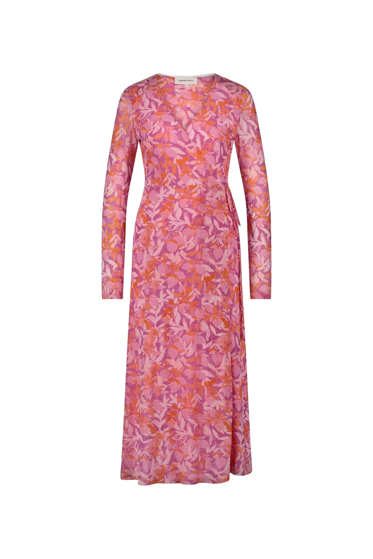 NATTY DRESS PINK GLOW/TANGERINE 4