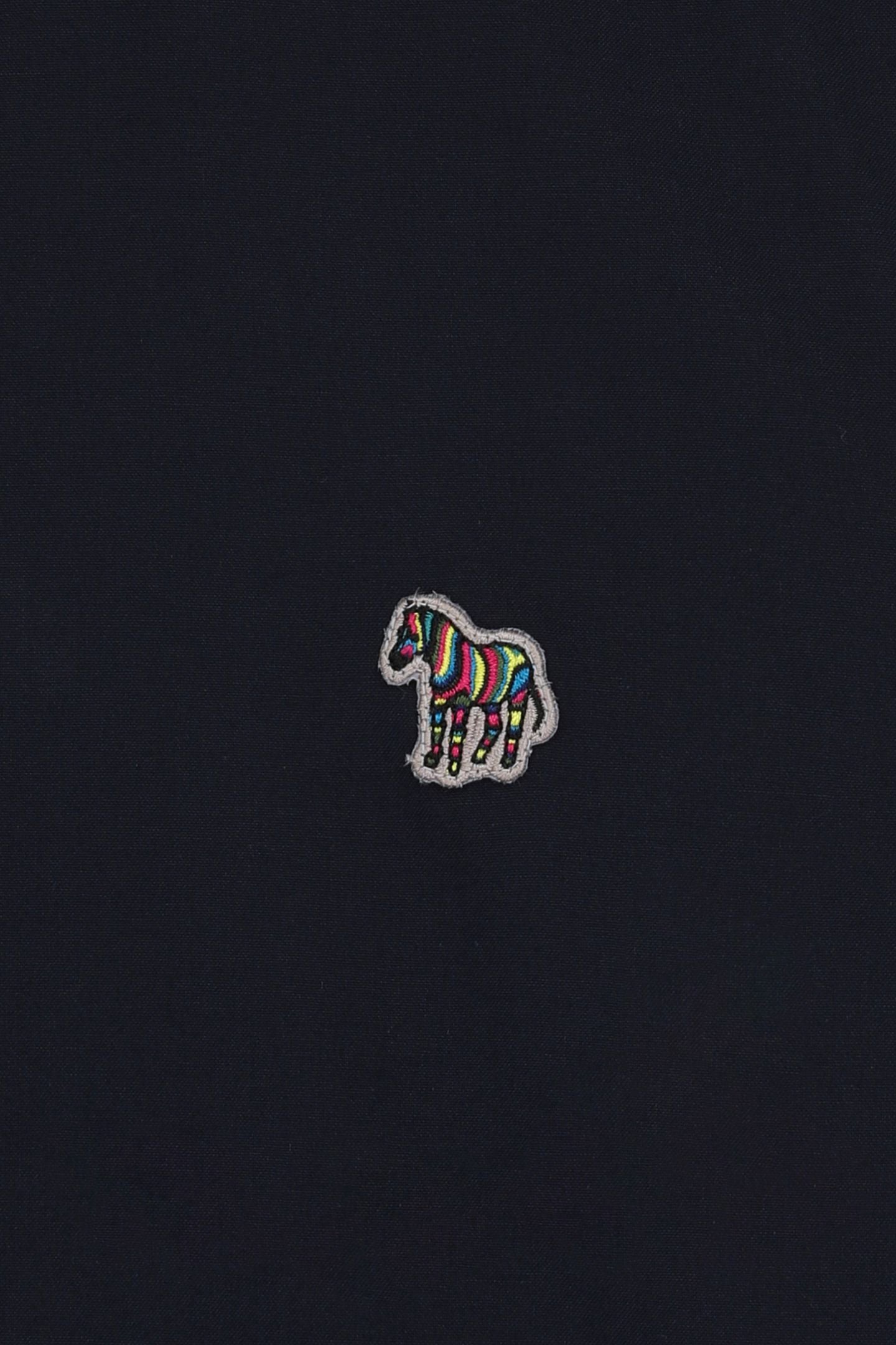 LS TAILORED BD SHIRT ZEBRA BADGE INKY BLUE 6