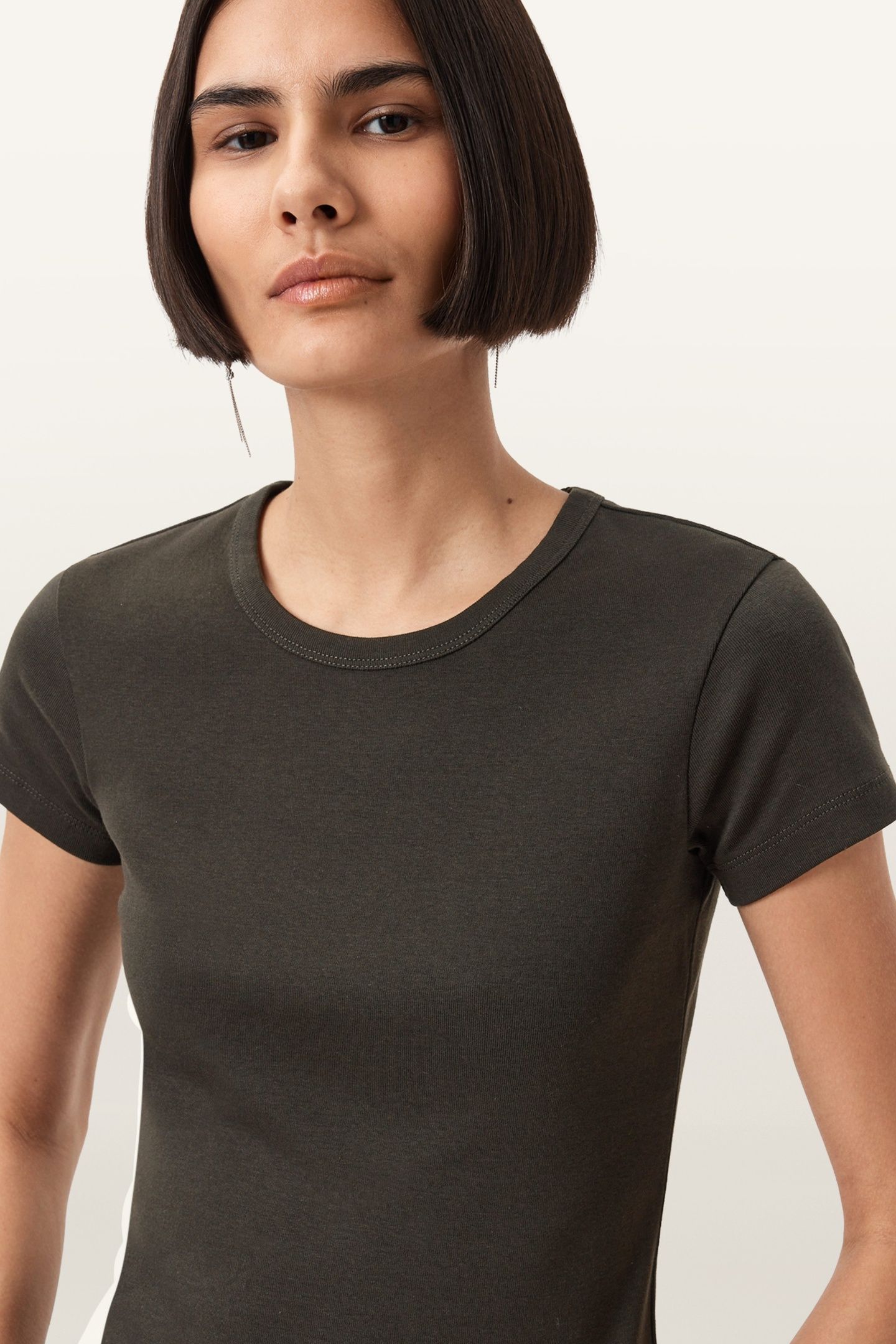 STEVIE TEE TRUE KHAKI GREEN 4