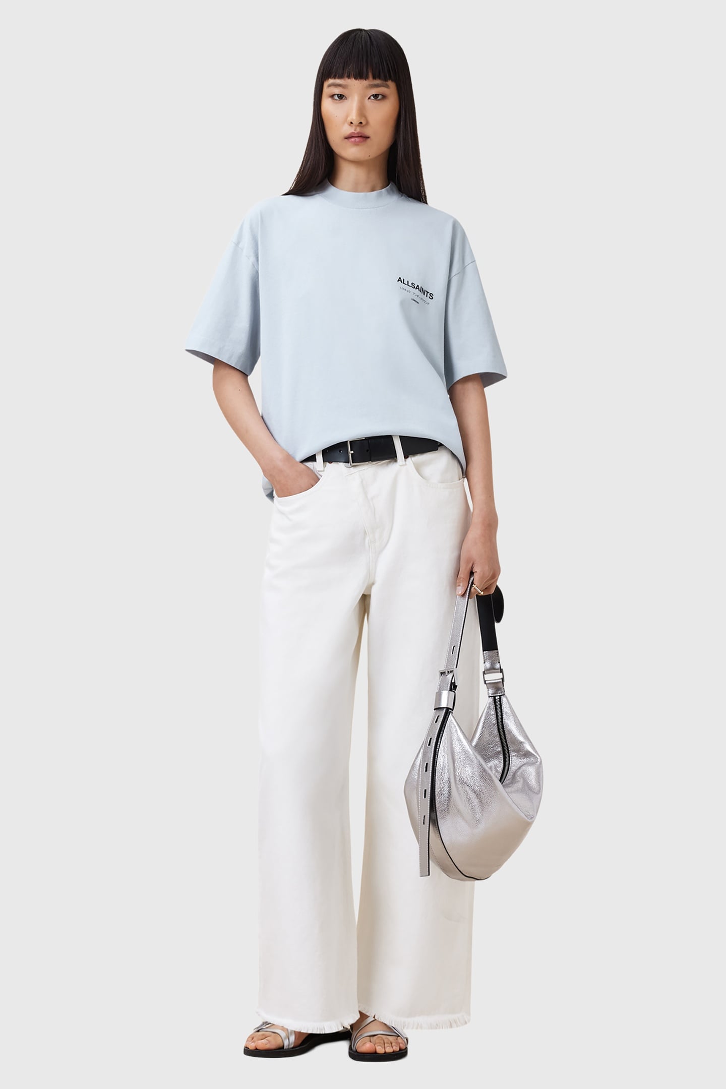 UNDERGROUND ETTA TEE BARELY BLUE 2