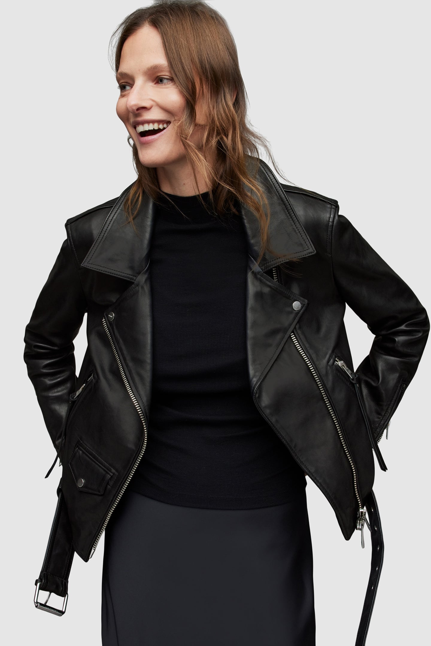 LUNA BIKER BLACK 5