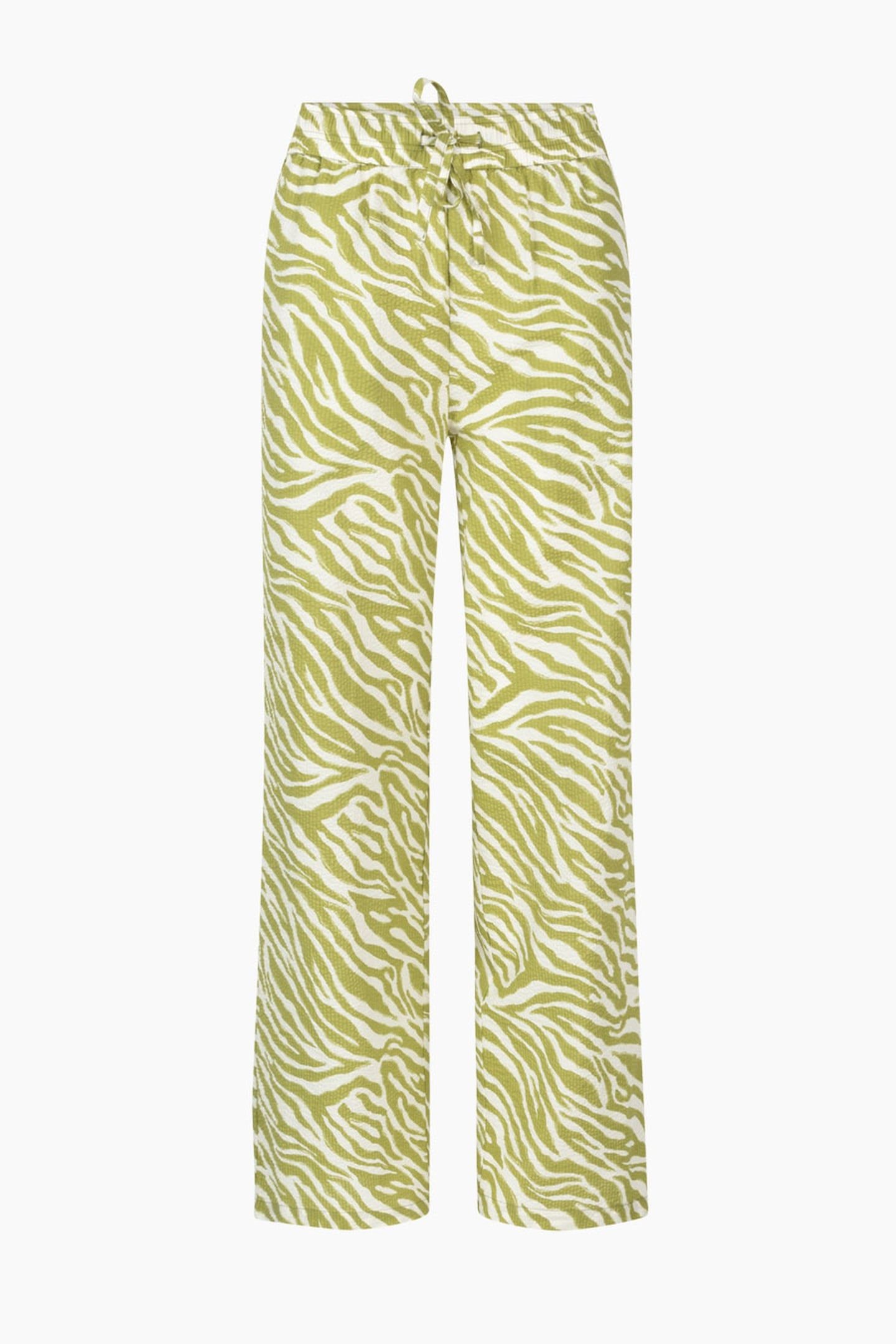 WANDA PANTS ABSTRACT GREEN 3