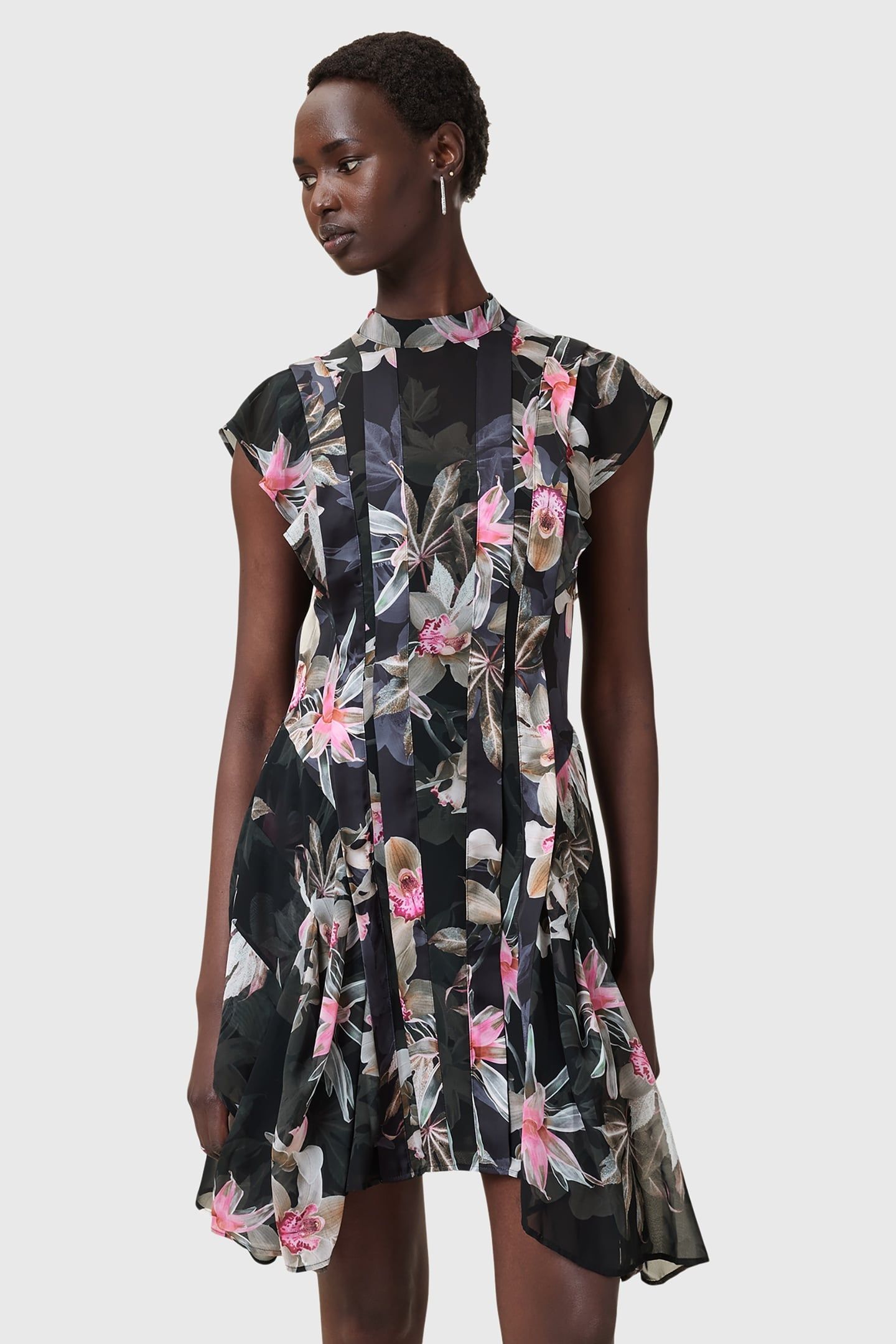 FLEUR DRESS ADENA BLACK 1