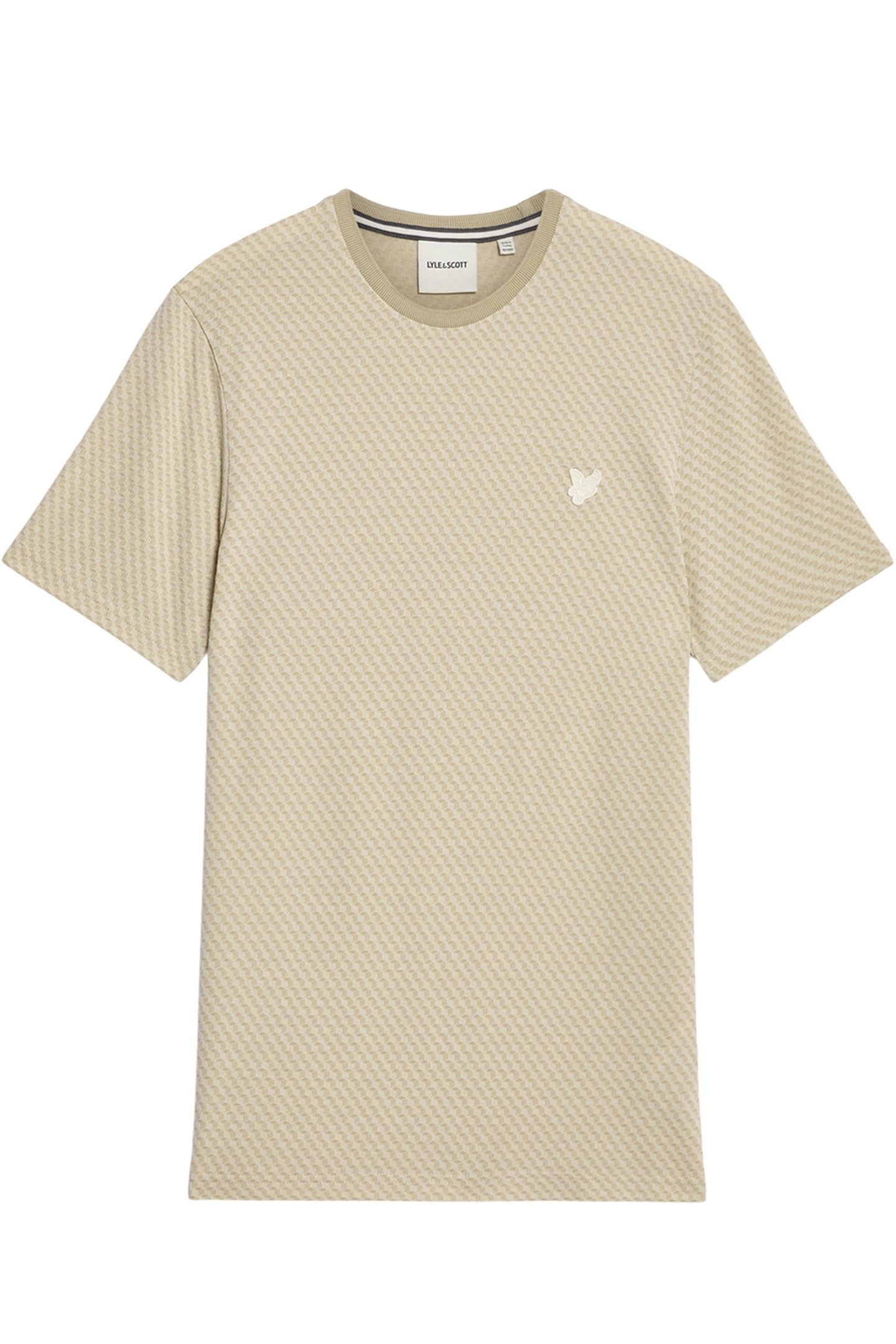 JACQUARD T-SHIRT NATURAL 4