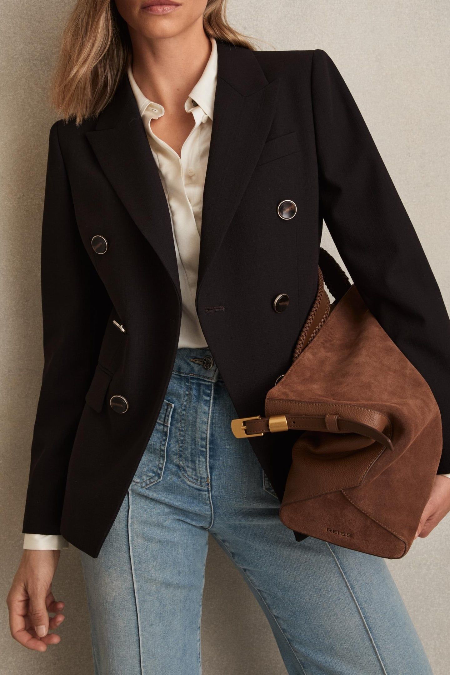 DNA DB BLAZER CHOCOLATE BROWN 1