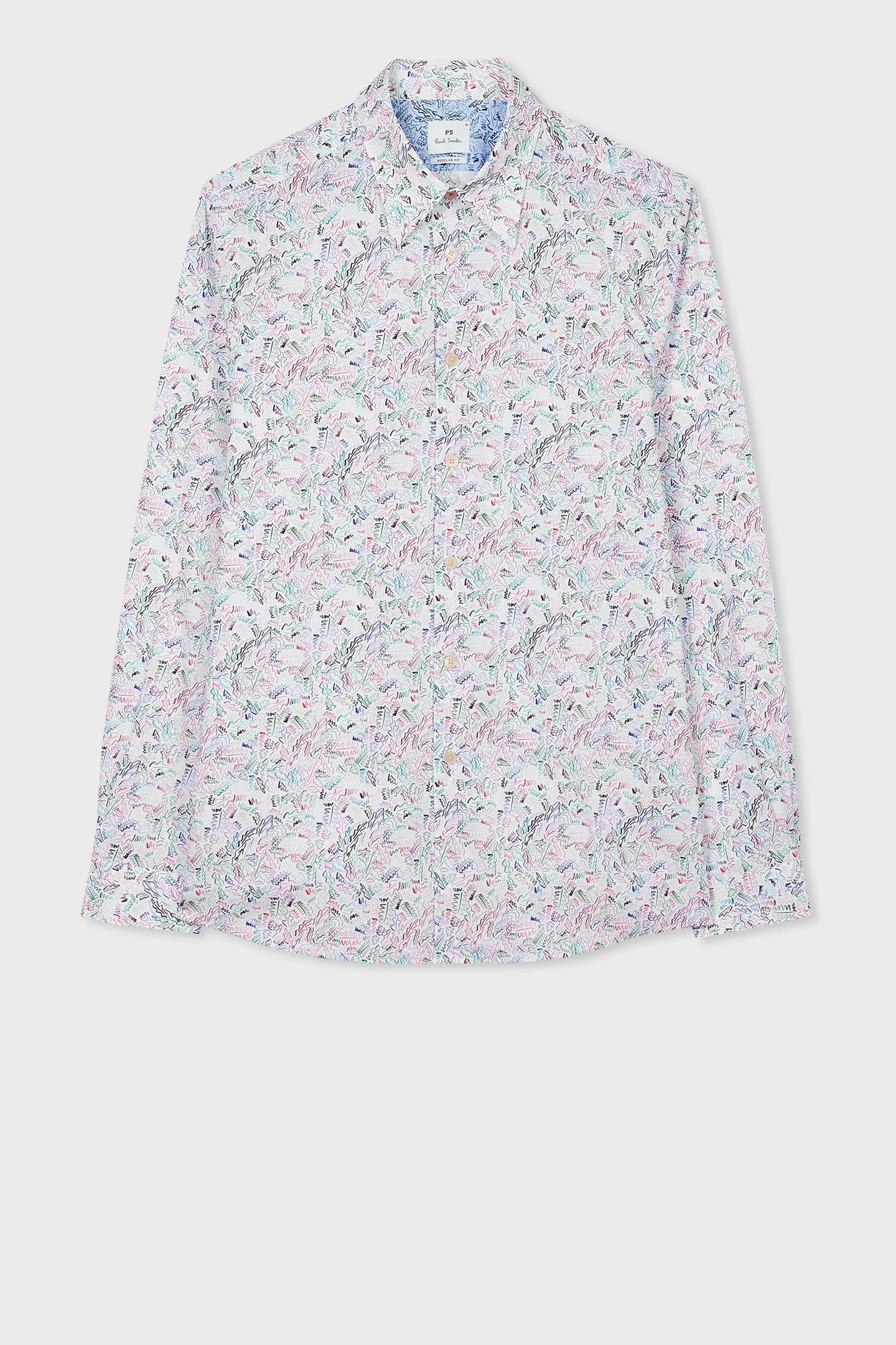 LS REGULAR FIT SHIRT WHITE 1