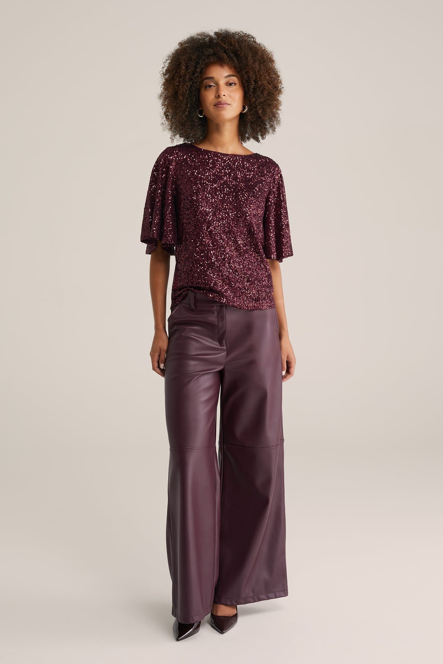 T-SHIRT AUBERGINE 3