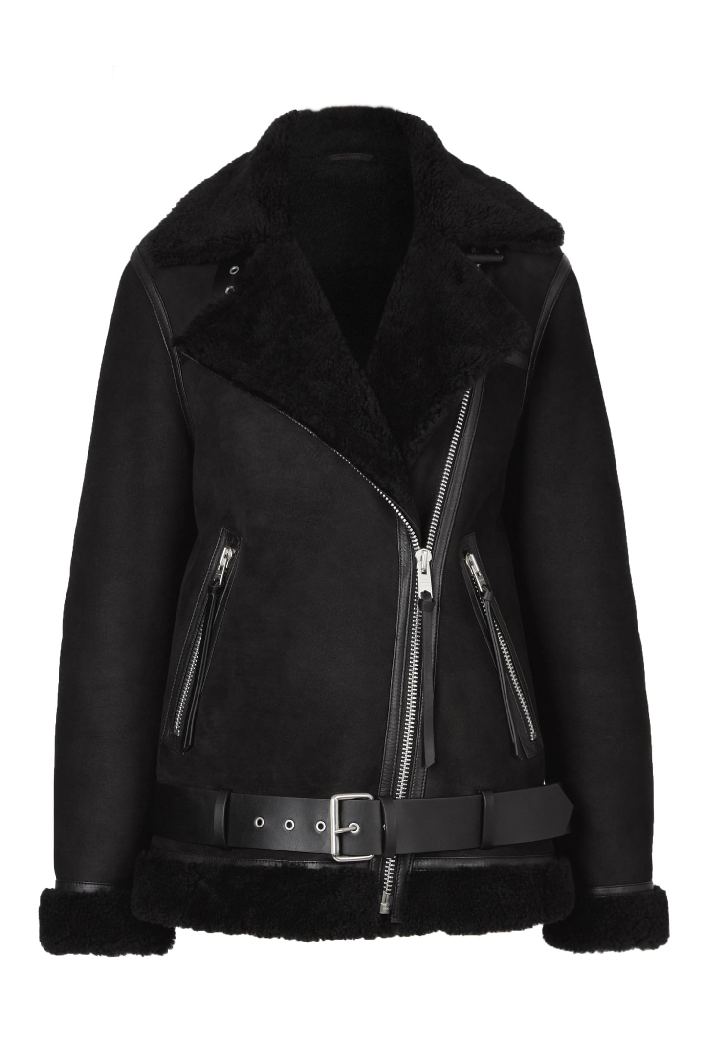 REI SHEARLING BLACK/BLACK 6