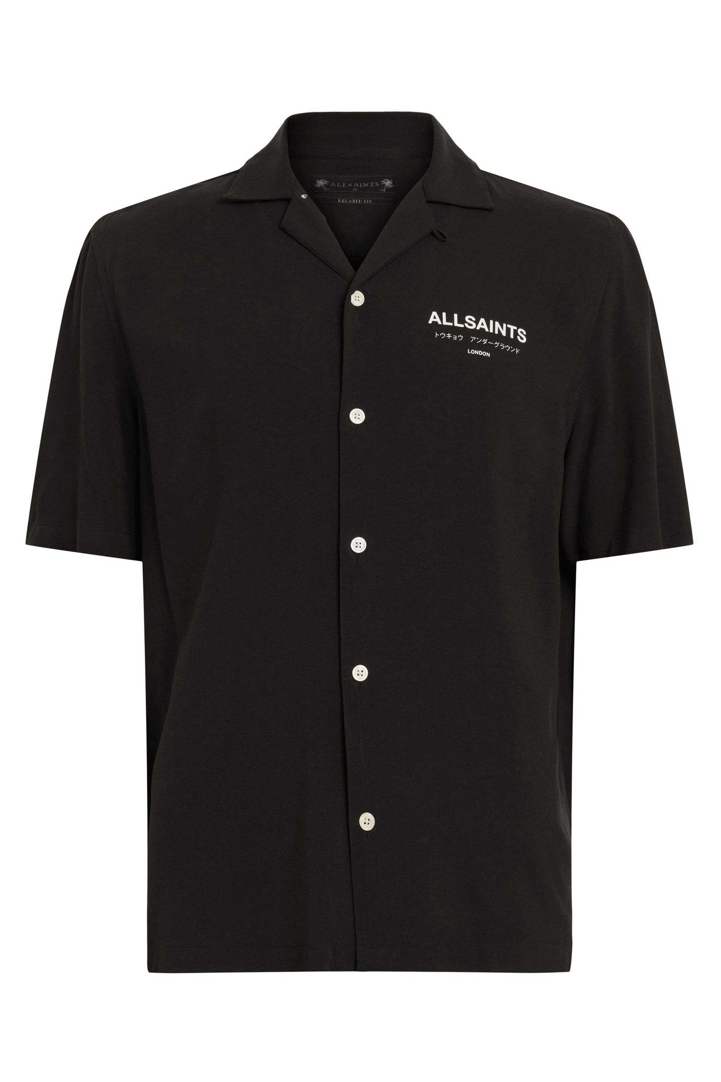 UNDERGROUND SS SHIRT JET BLACK/ECRU 4