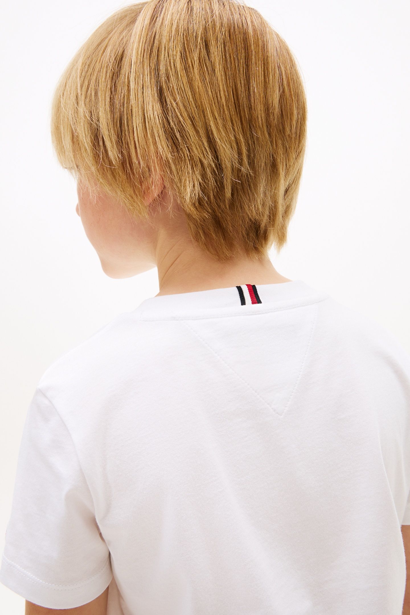 BOYS MONOGRAM GRAPHIC T-SHIRT WHITE 5