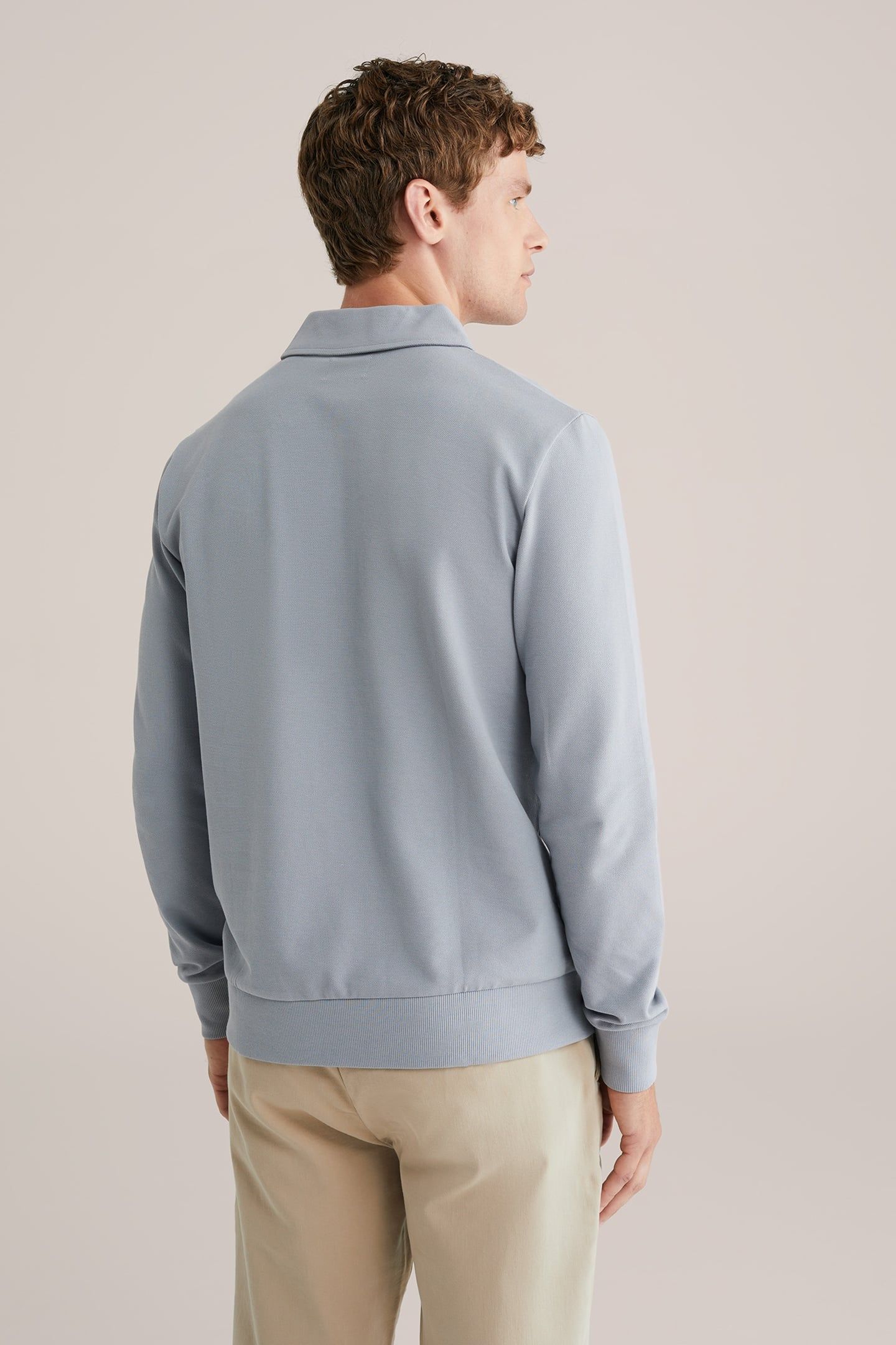 HALFWAY ZIPPER LIGHT GREY 2