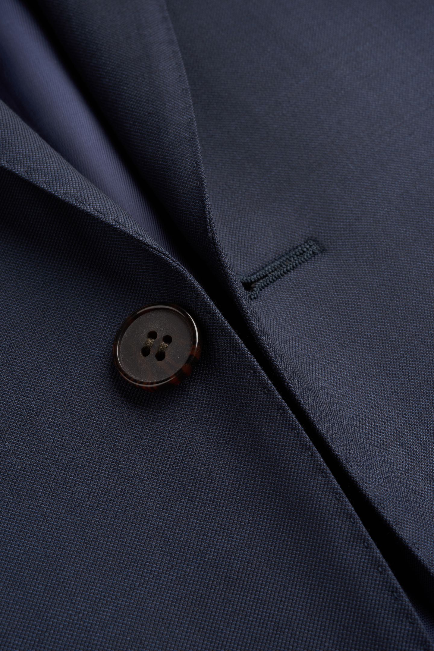 LAZIO NAVY PURE WOOL S110 NAVY 3