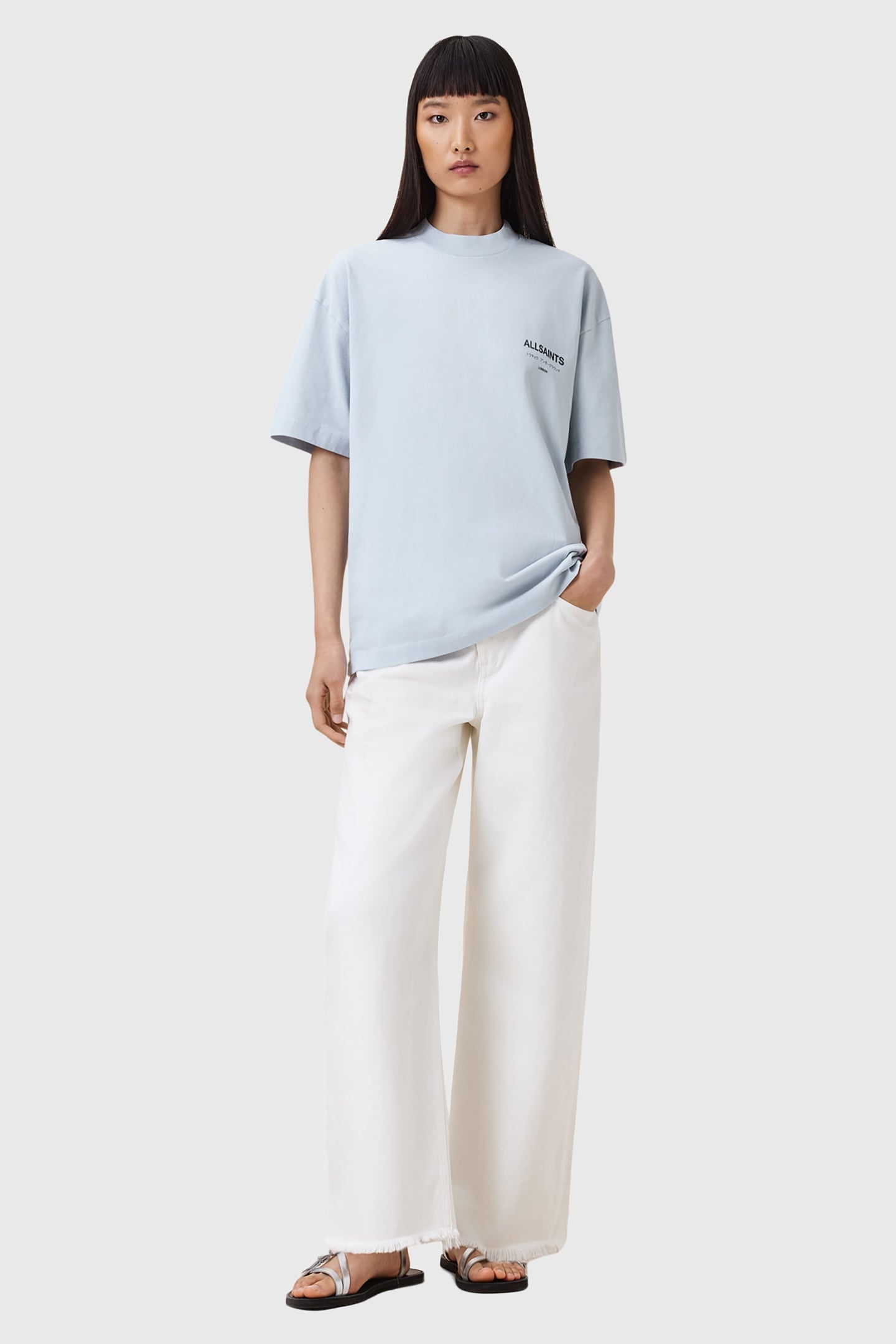 UNDERGROUND ETTA TEE BARELY BLUE 5