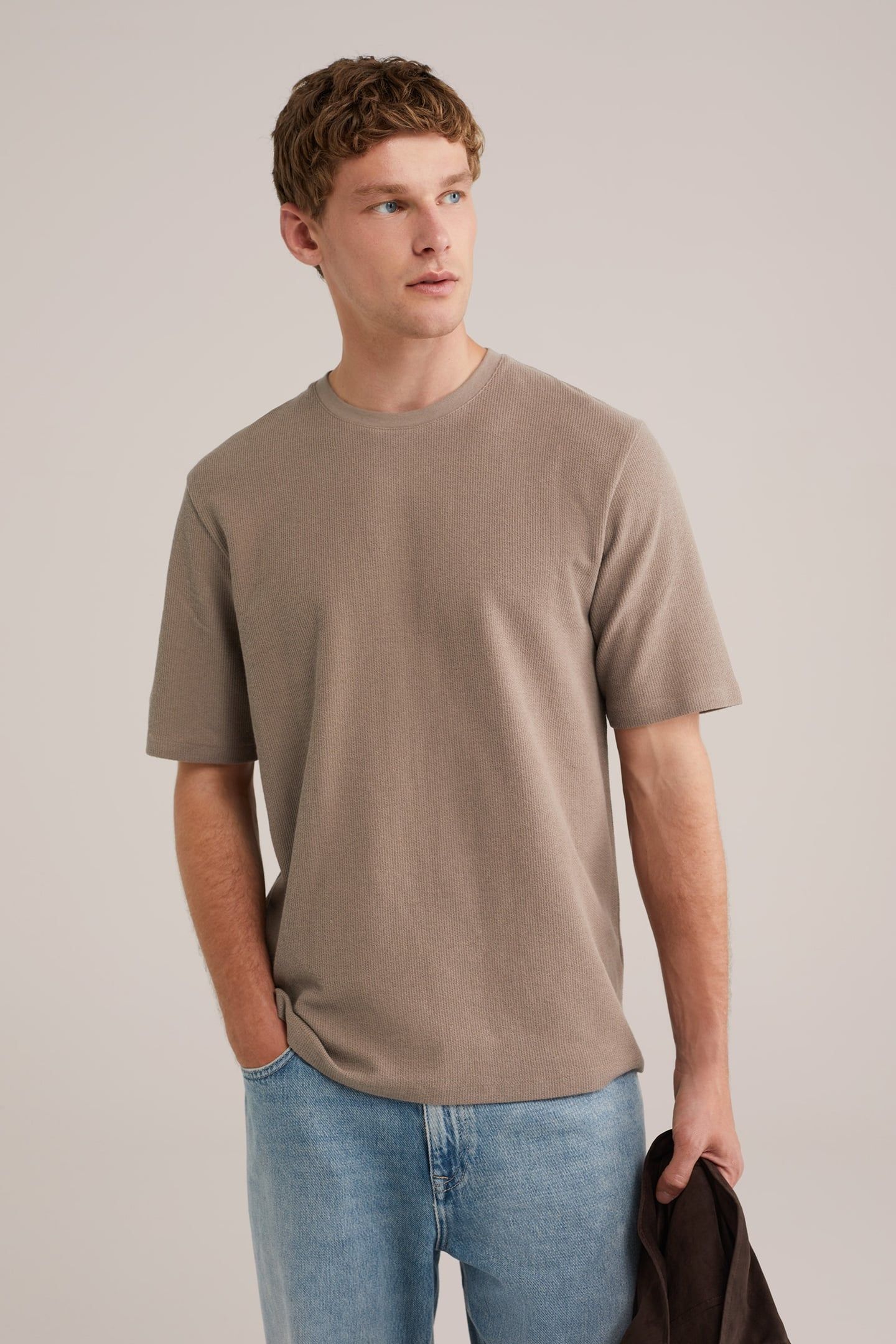 T-SHIRT TAUPE 1