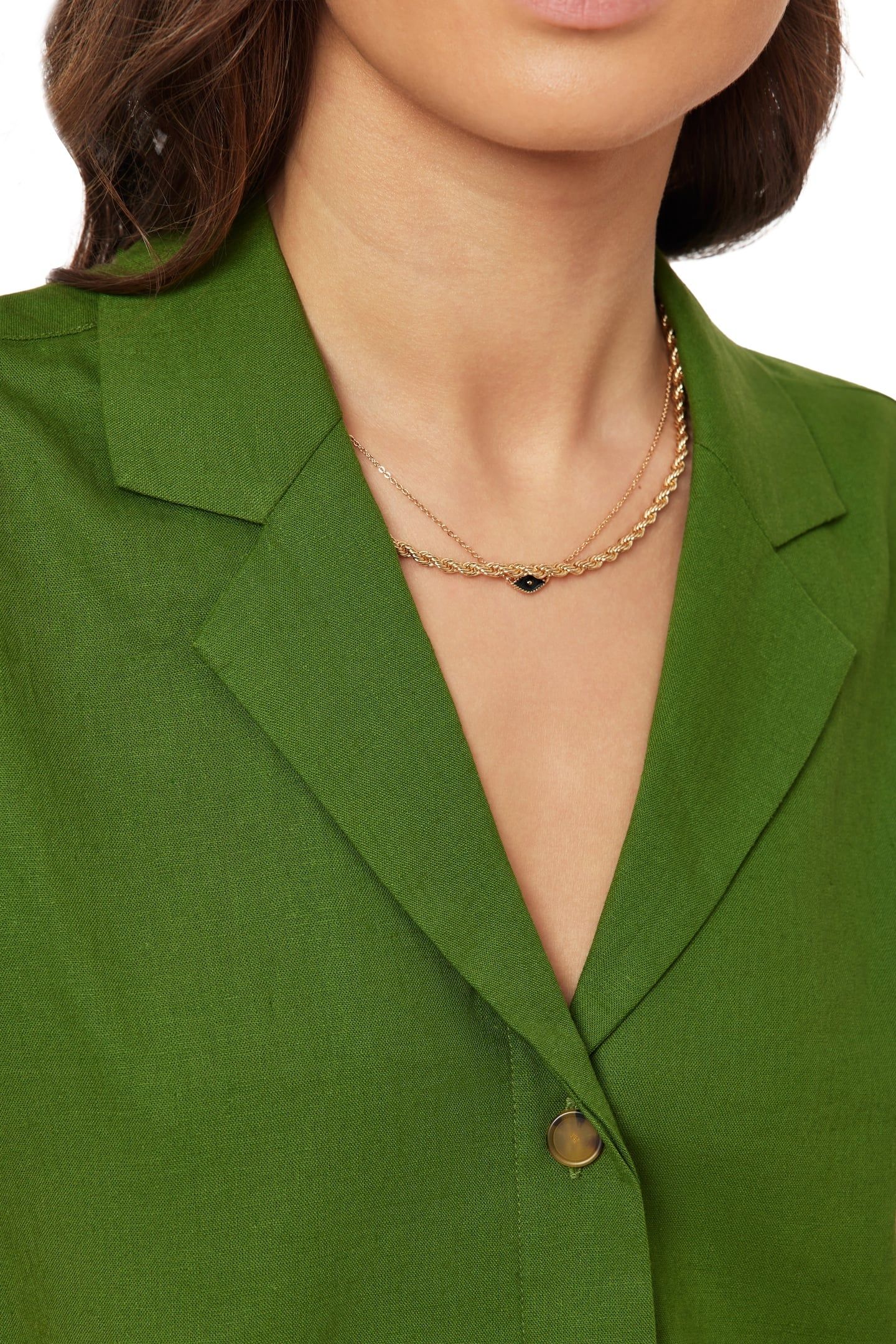 LOOSE DOLMAN SLEEVE TOP GARDEN GREEN 6