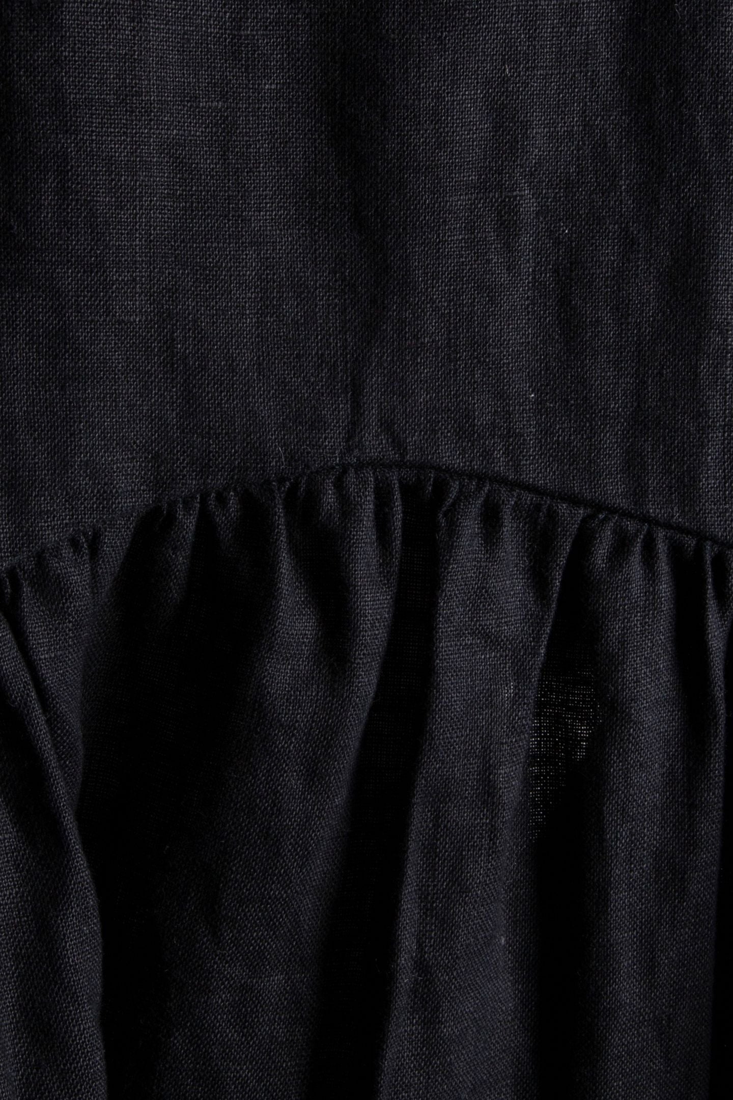 AERONA LINEN DRESS BLACK 5