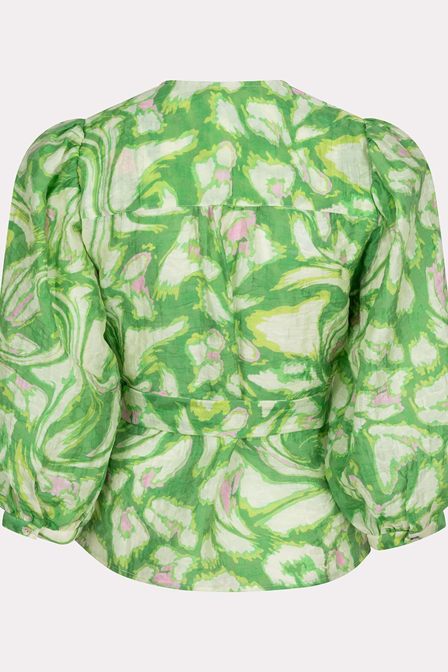 BLOUSE WRAP FLORAL TREASURE PRINT 6