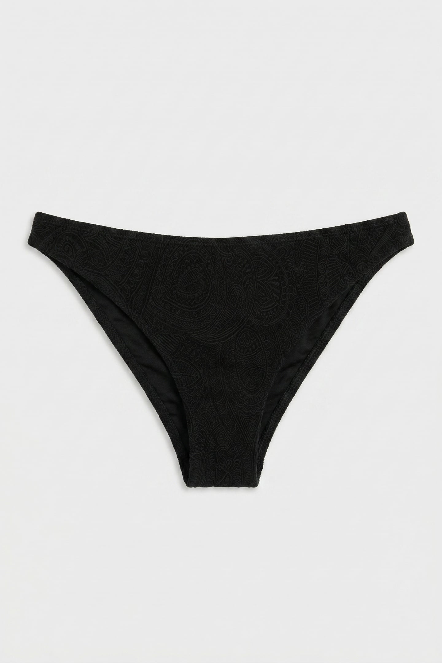 REGULAR BIKINI BOTTOM PAISLEY STRUCTURE BLACK PAISLEY STRUCT 3