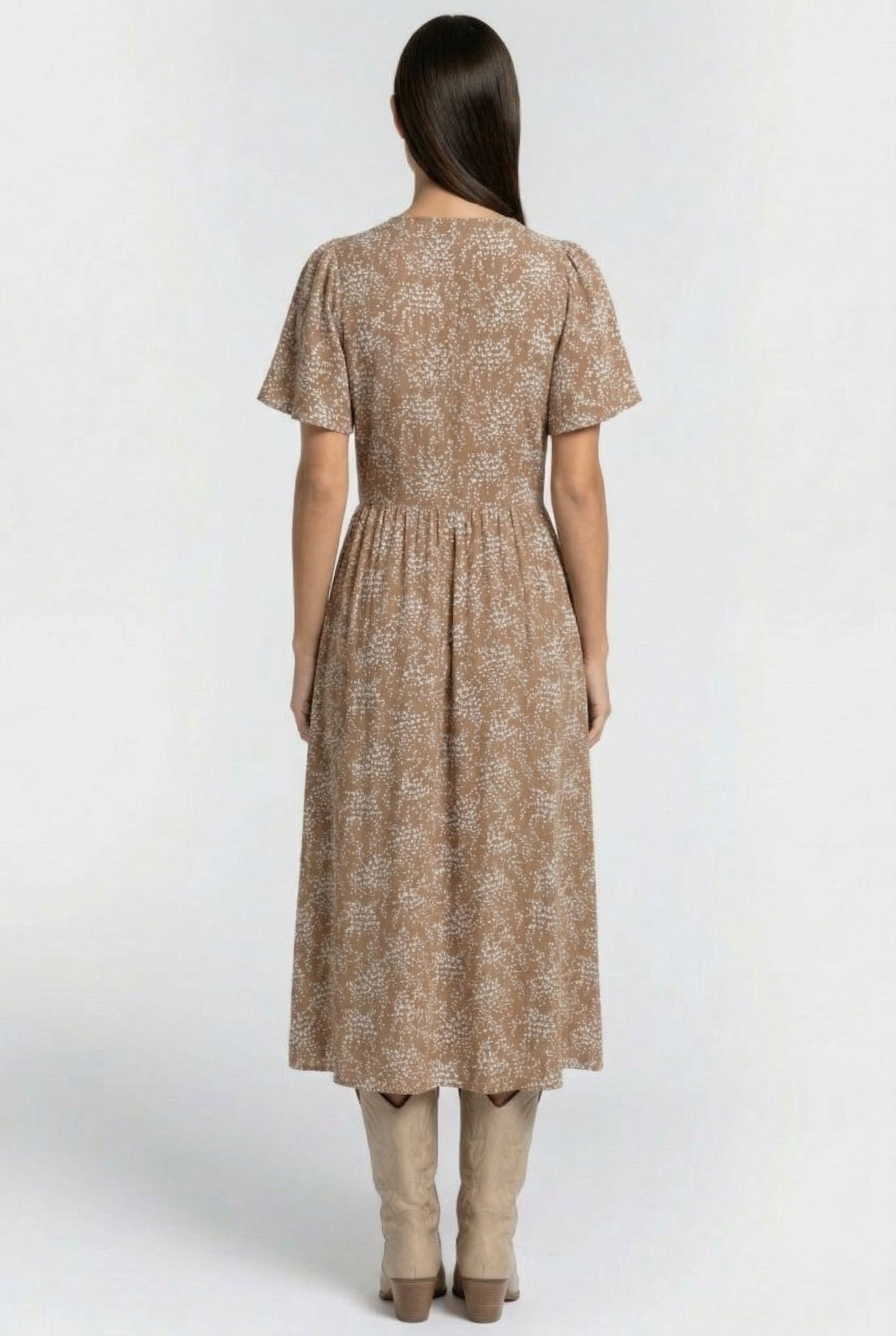 MINT DRESS BEIGE 2
