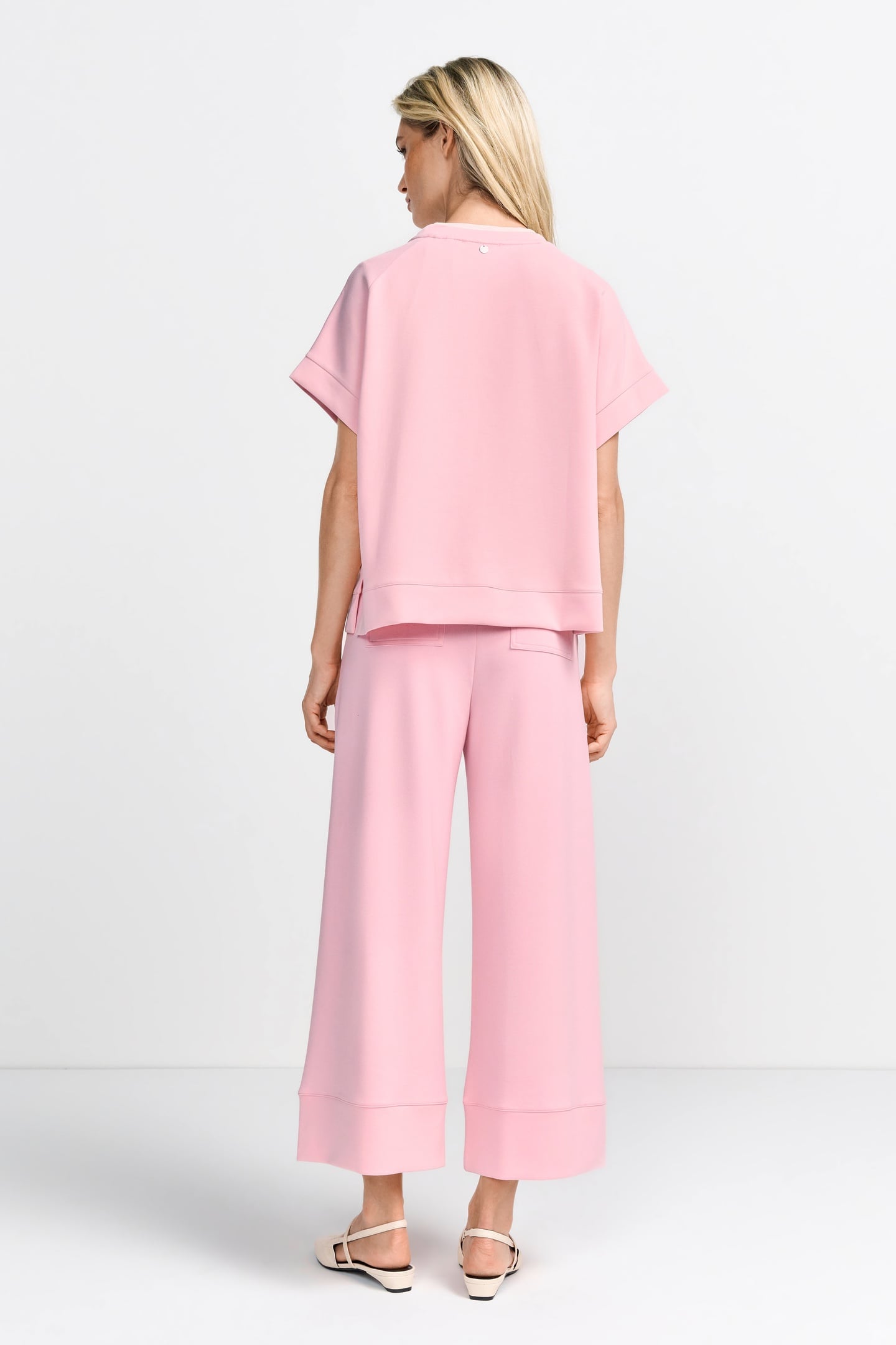 T PEACHED SHIRT STRAWBERRY CREAM 3