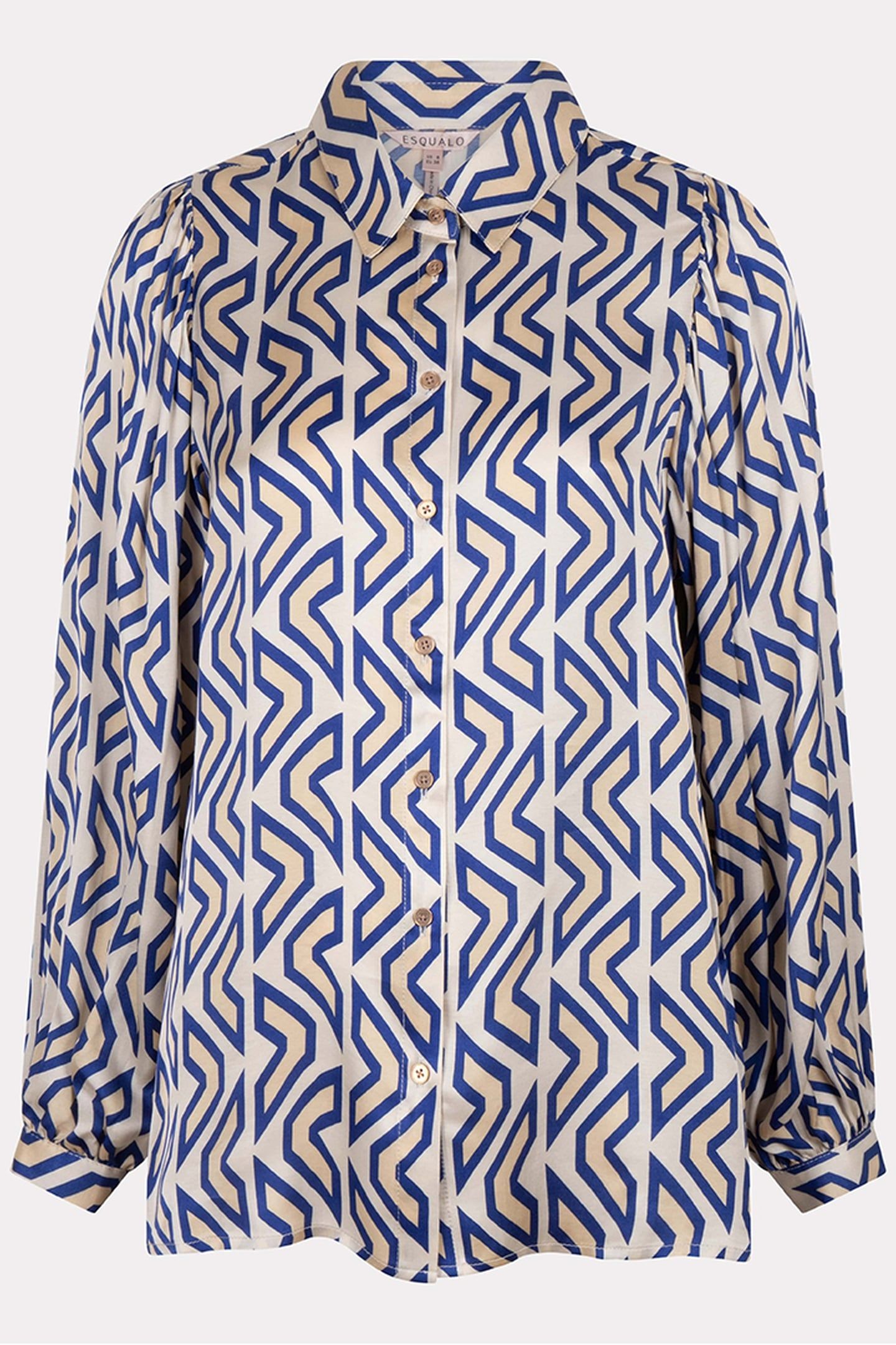 BLOUSE BASIC UTOPIA GRAPHIC PRINT 7