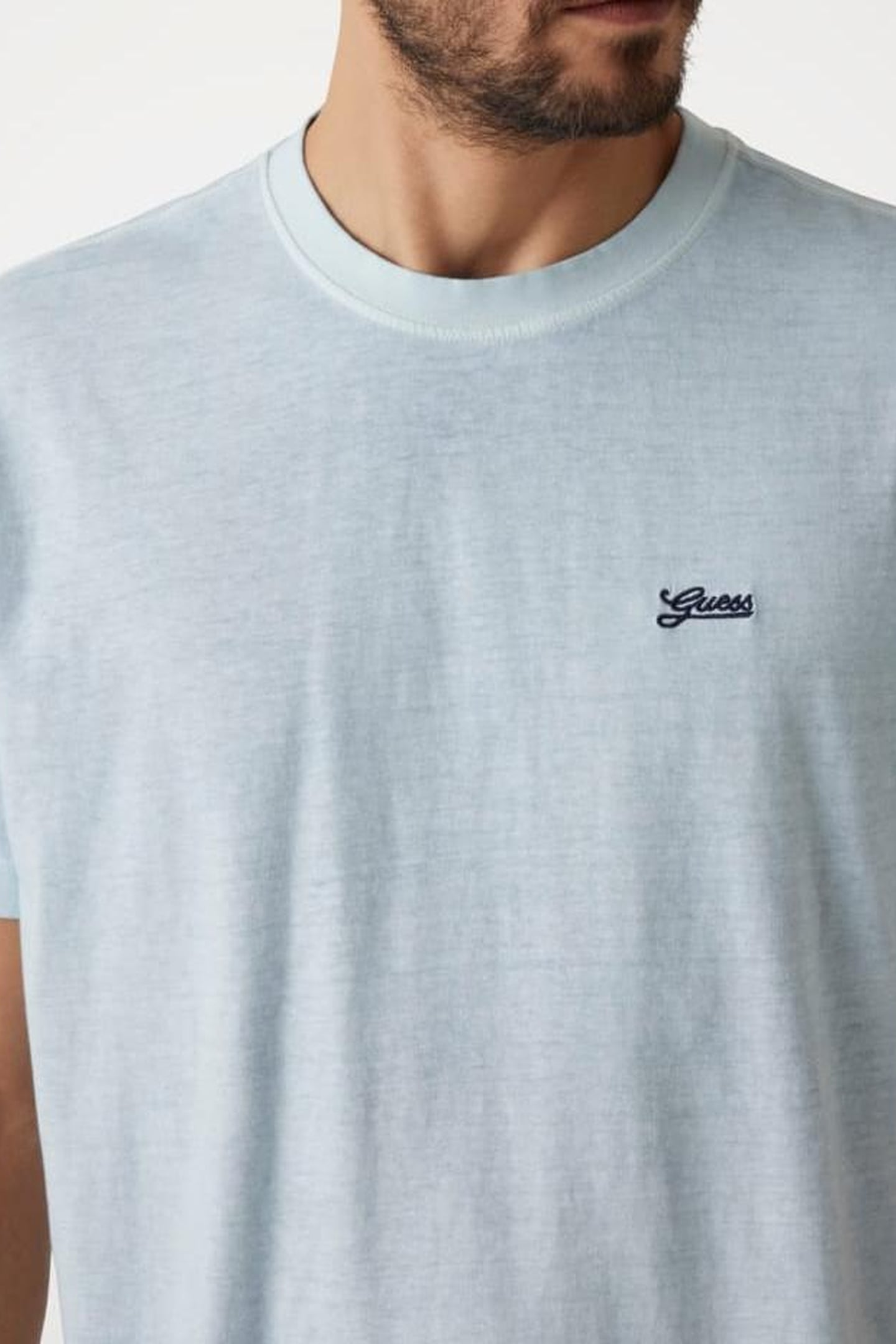 GUESS ECO SS CN INSIDE SPRAY T SMART BLUE 1