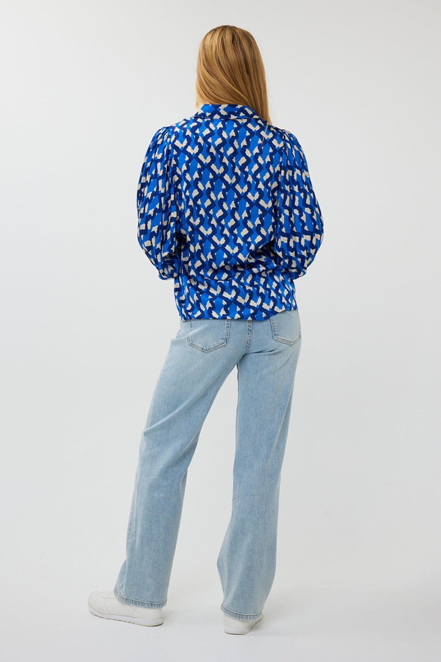 BLOUSE BIG SLVE UTOPIA FANTASY PRINT 4