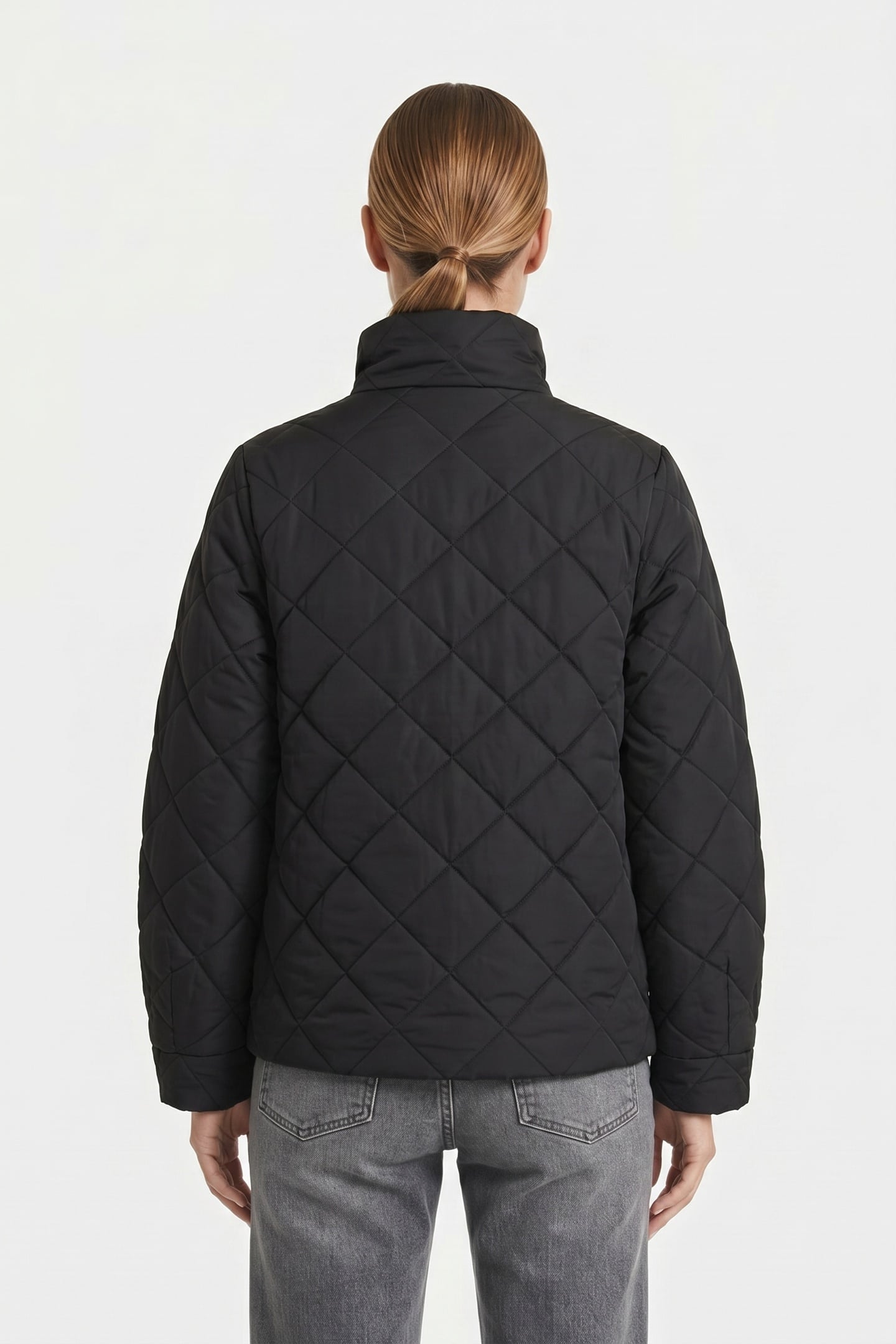 COURA QUILTED JACKET BLACK 2