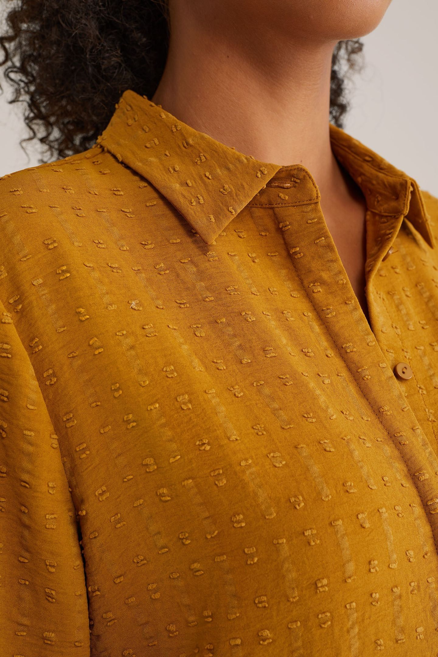 BLOUSE MUSTARD YELLOW 5