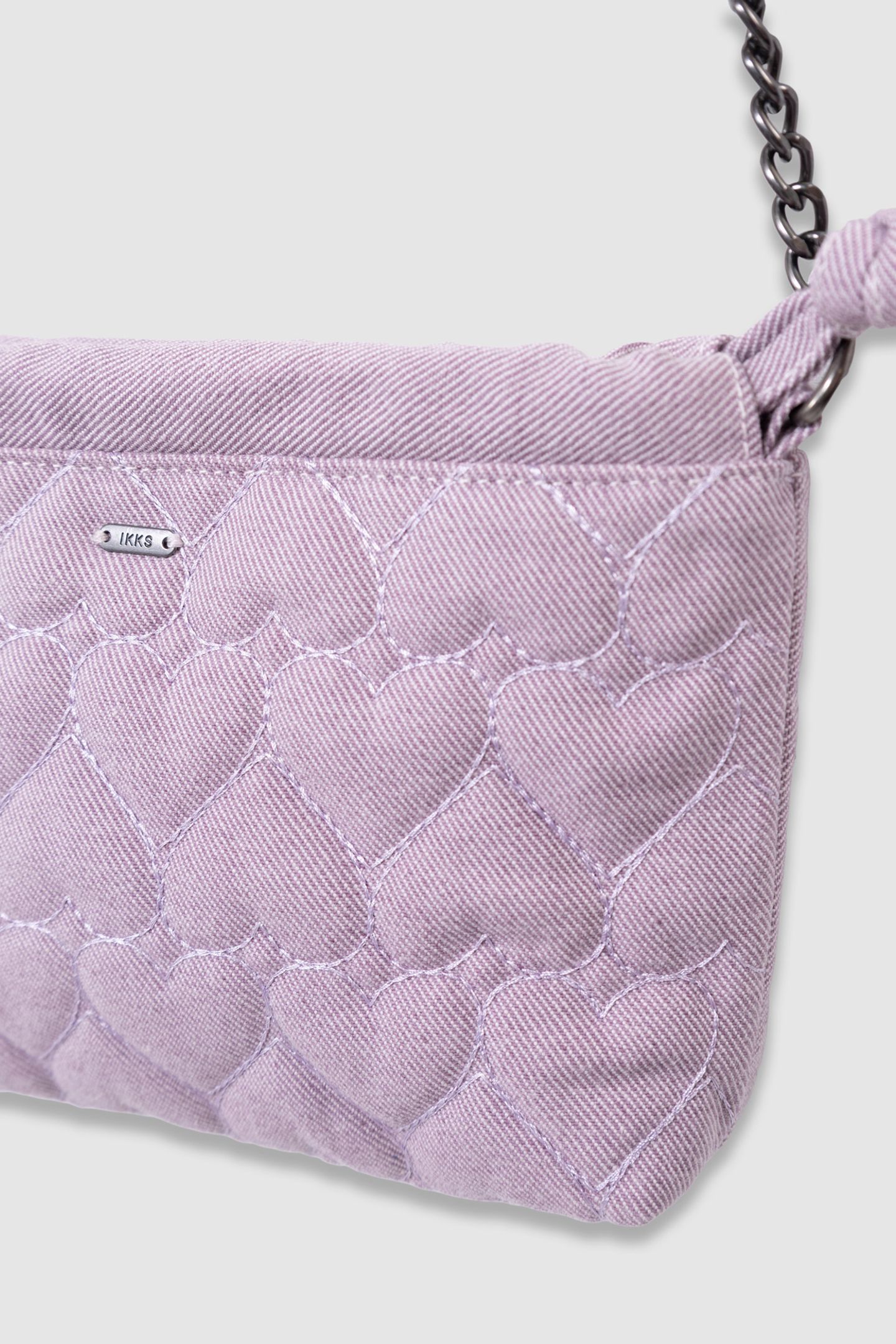 HEART QUILTED PARMA HANDBAG 5