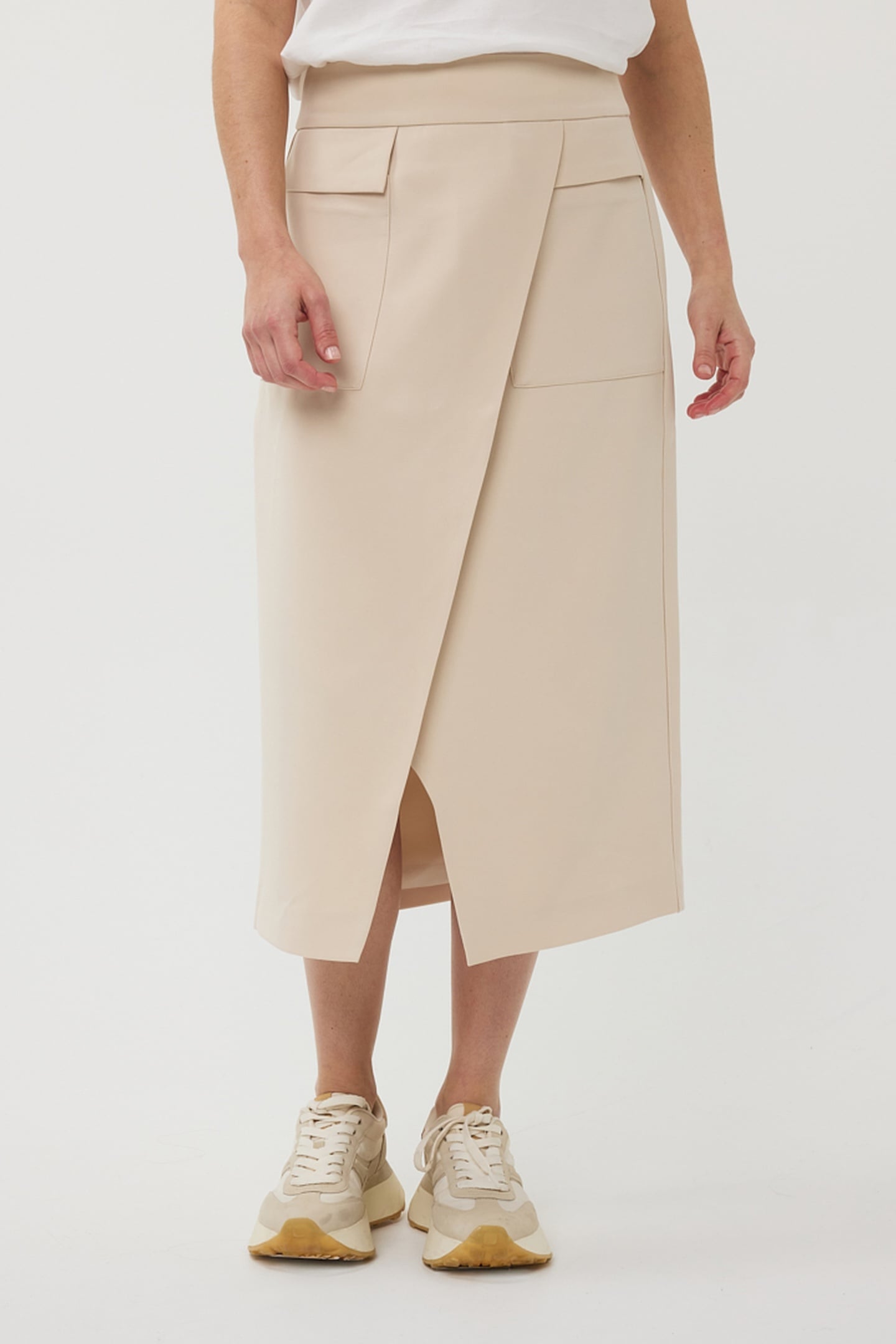 SKIRT LONG CITY SAND 2