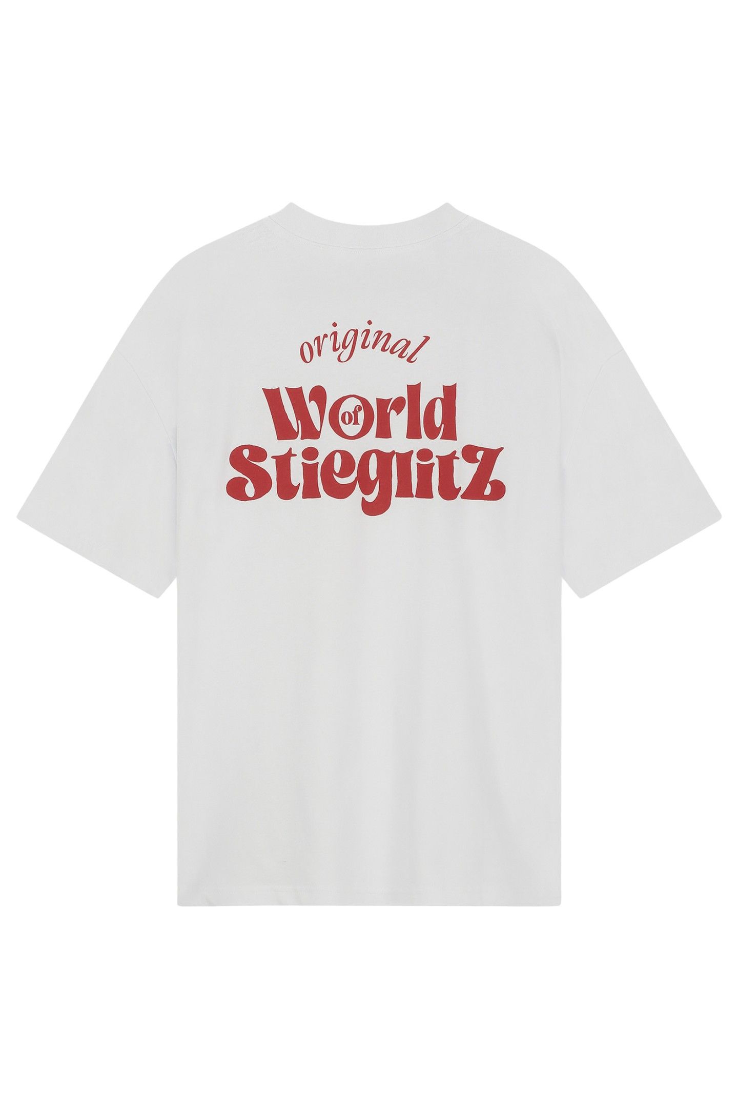 WORLD OF STIEG OVERSIZED T-SHIRT WHITE 4