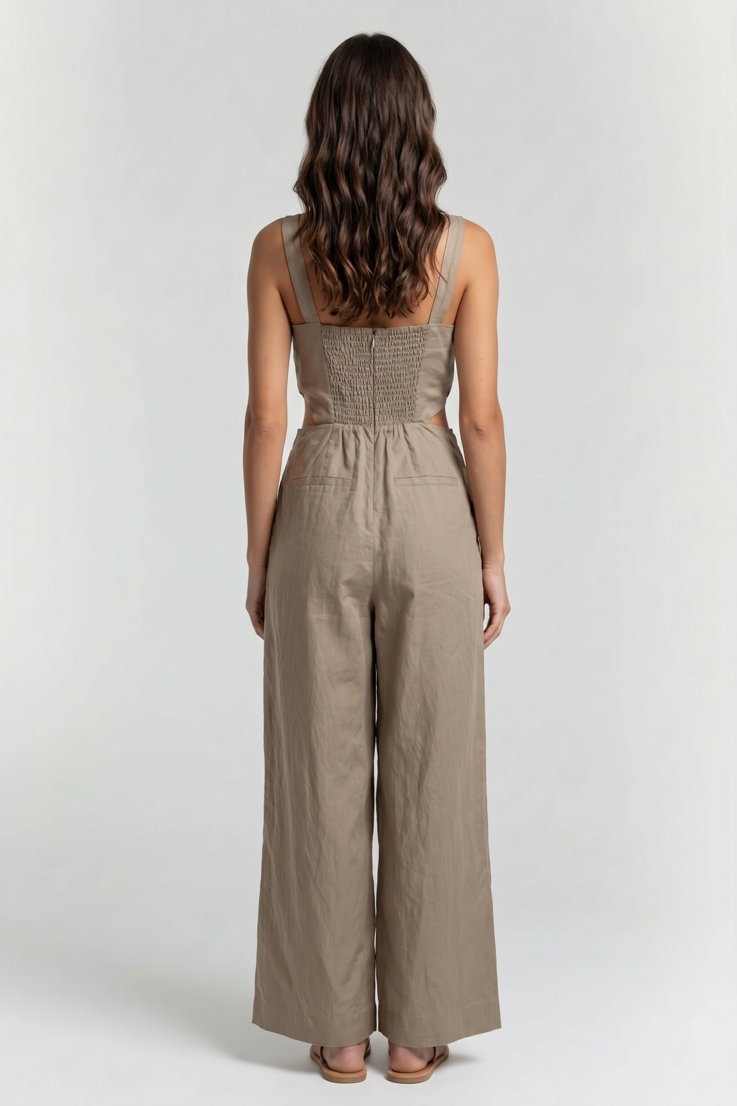 BRITA JUMPSUIT KHAKI 2