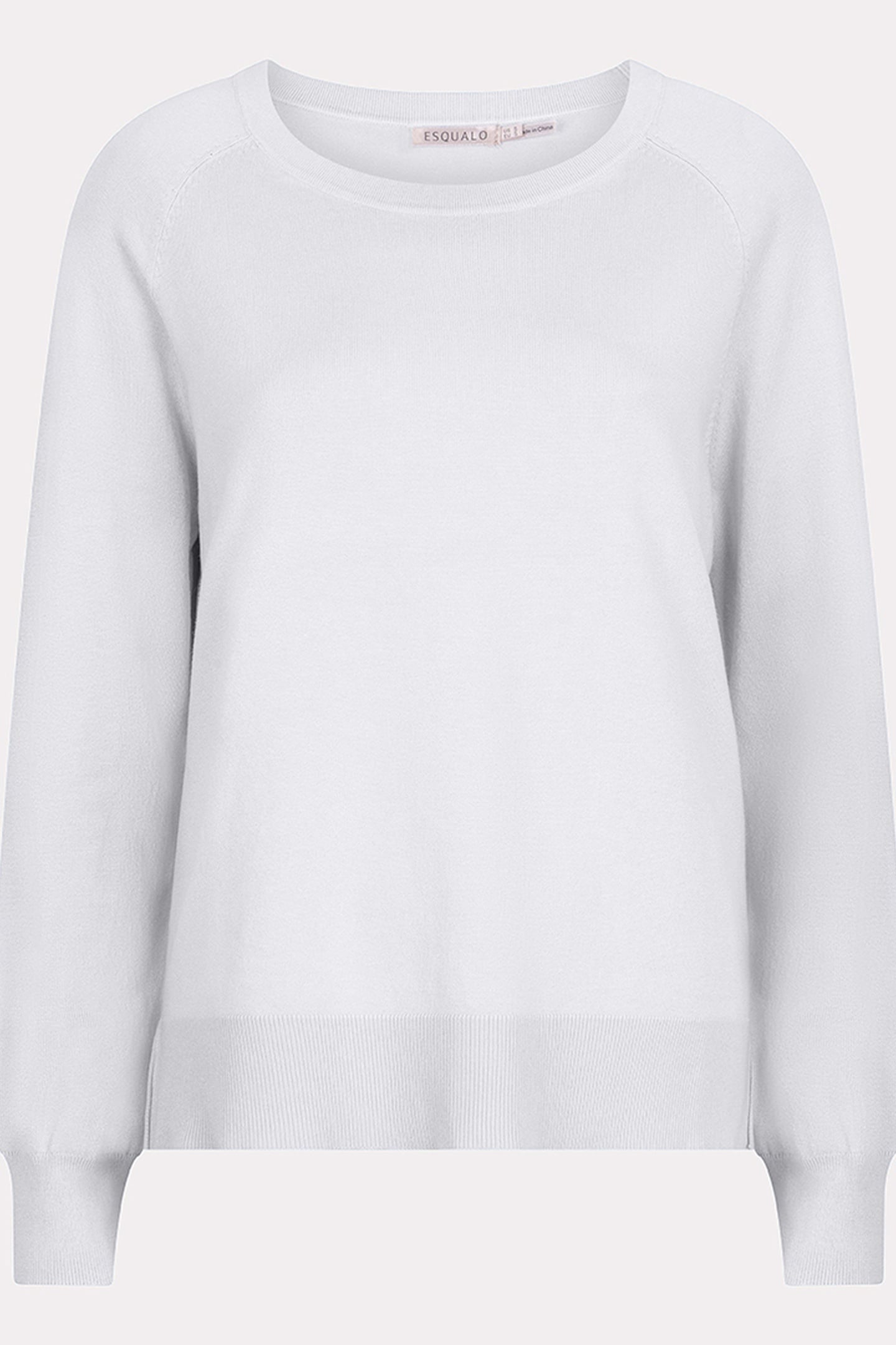 SWEATER RAGLAN BASIC KNIT OFF WHITE 1