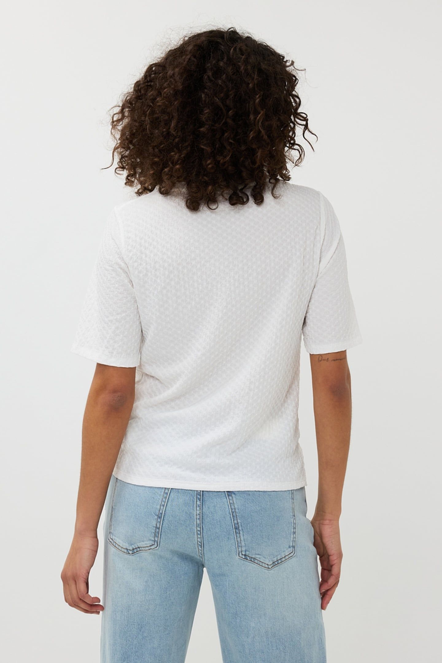 TOP S/SLVE KNOT STRUCTURE OFF WHITE 4
