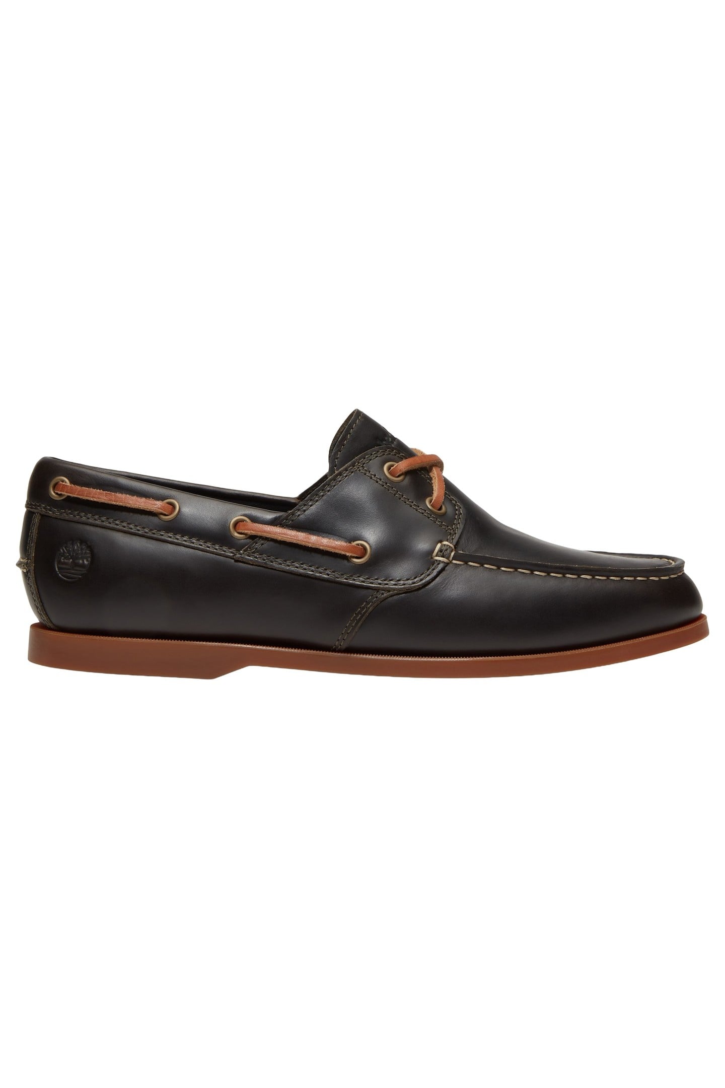 CEDAR BAY ESSENTIAL BOAT SHOE DARK GREEN FULL GRAIN 1
