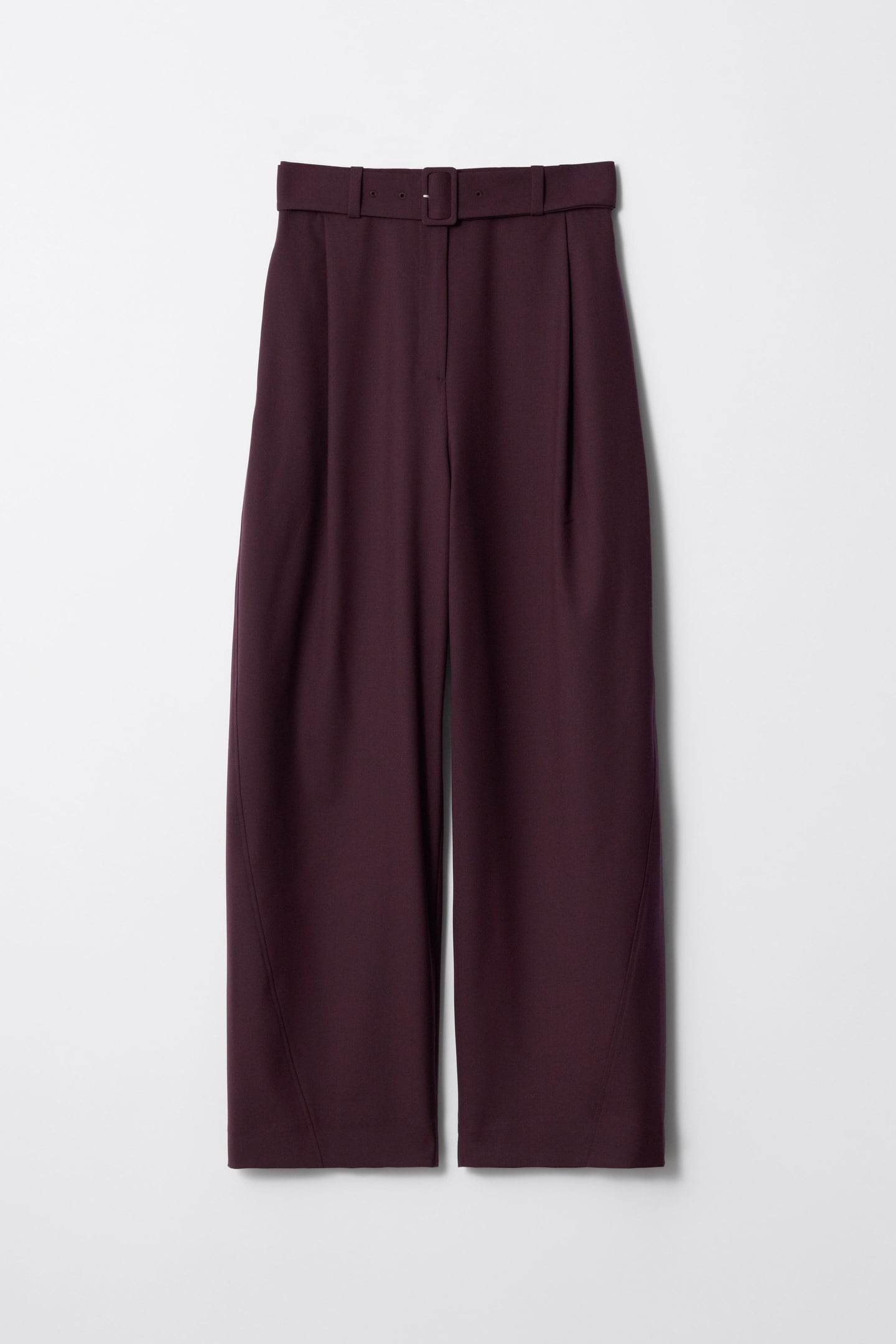ANNA WOOL TROUSER PURPLE 3