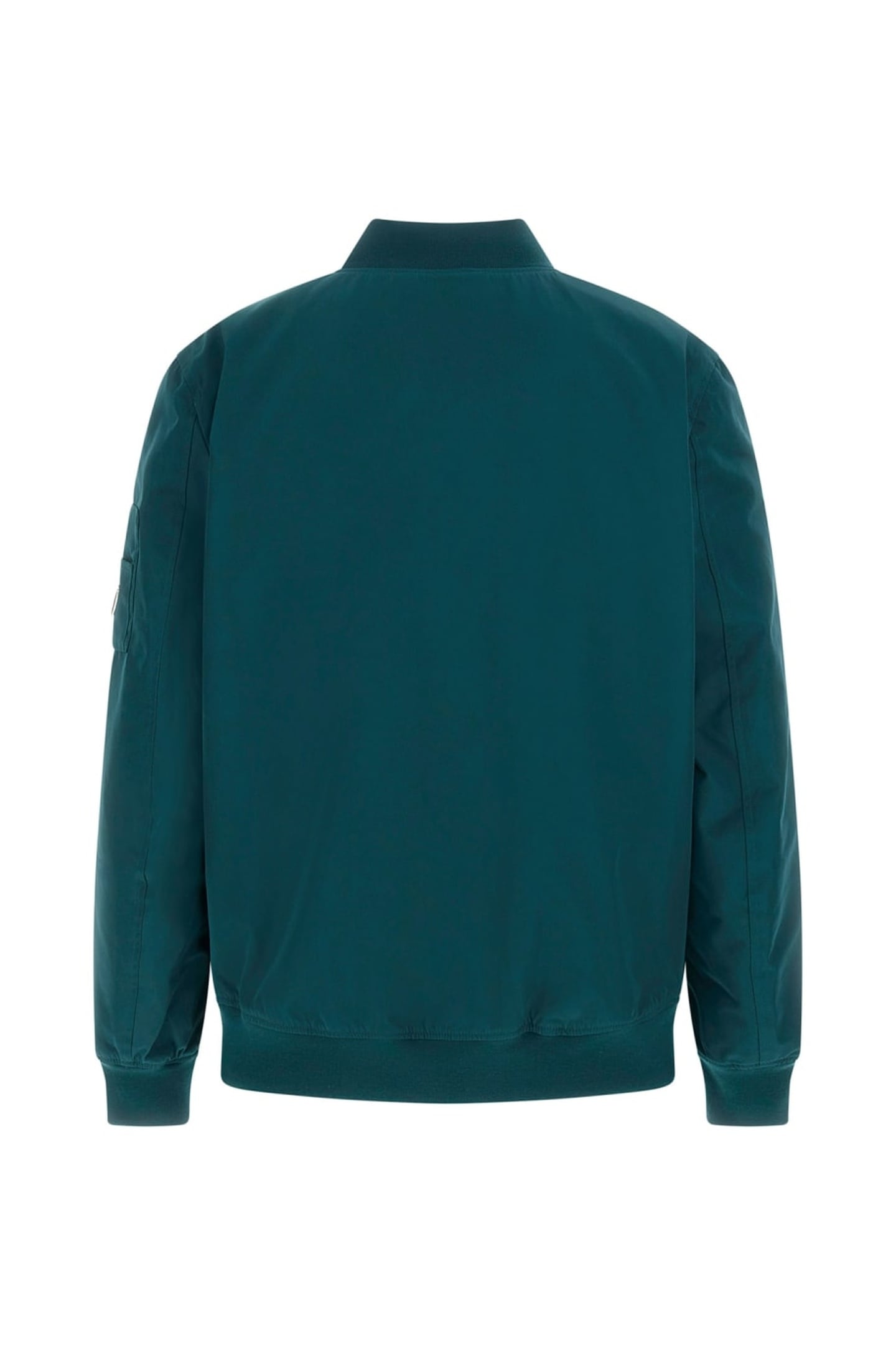 GUESS ECO SATIN BOMBER TRUE TEAL 7