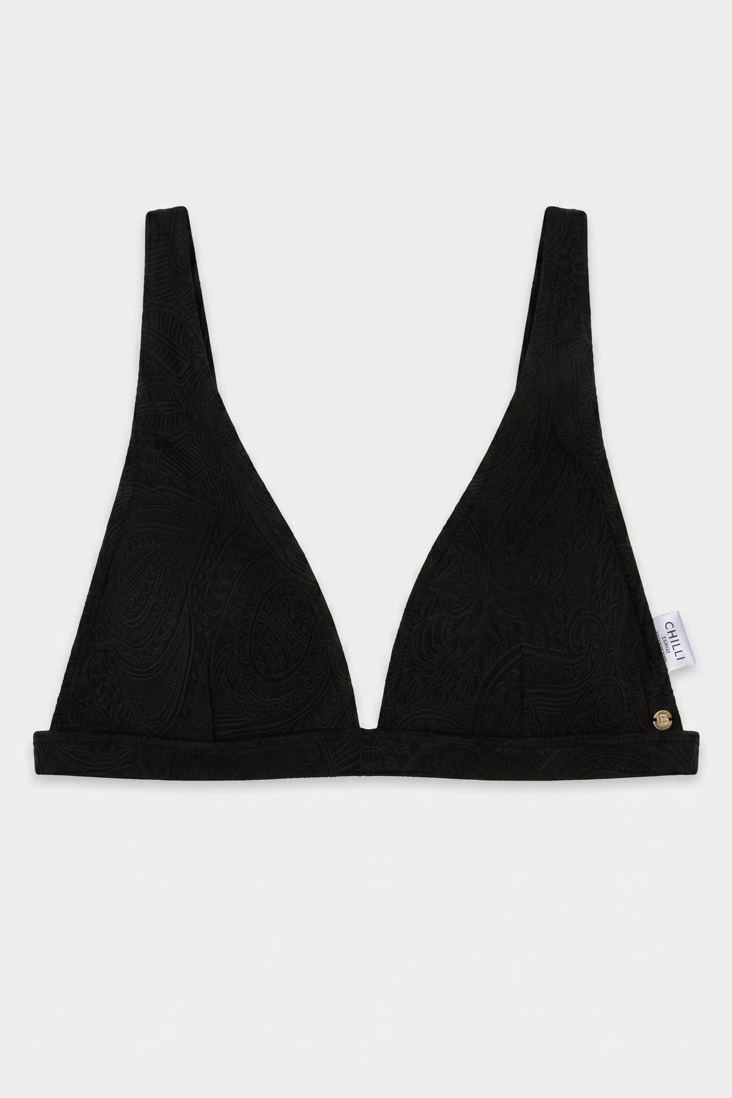AMY BIKINI TOP PAISLEY STRUCTURE BLACK PAISLEY STRUCTURE 2
