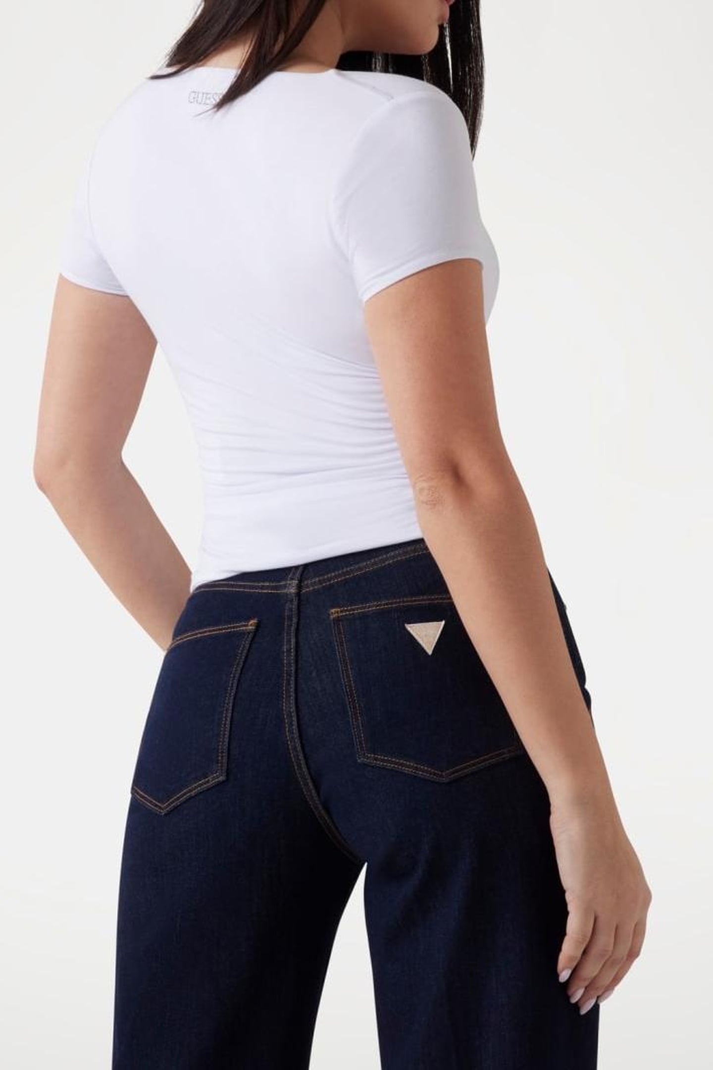 GUESS ECO CHARLOTTE DRAPPED TO PURE WHITE 7