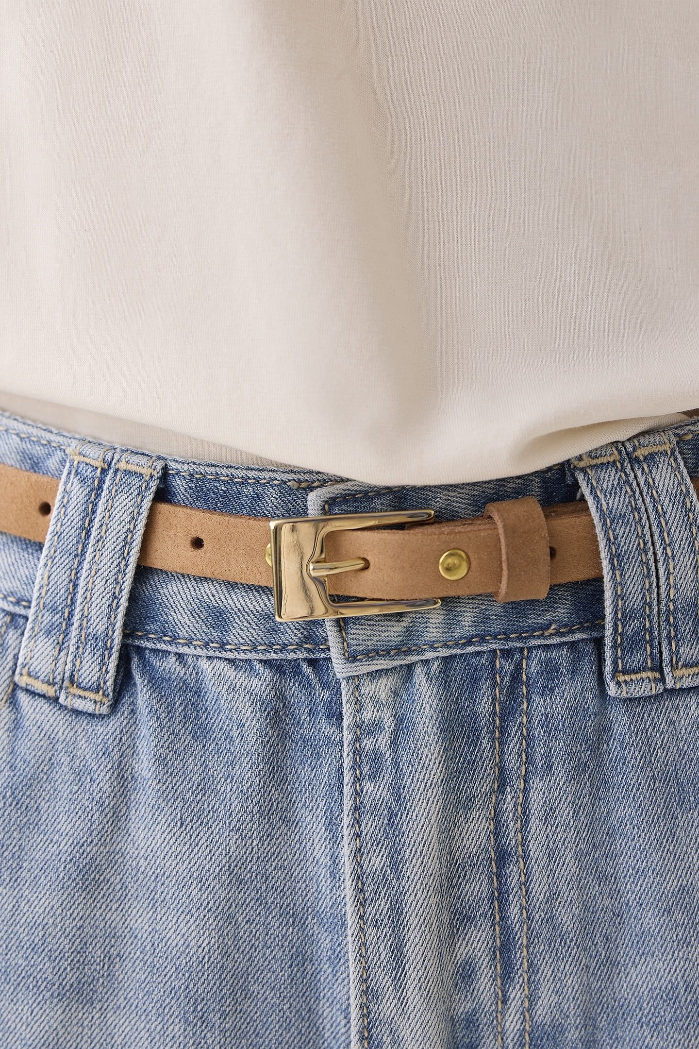 BELT STUDS PEANUT 1