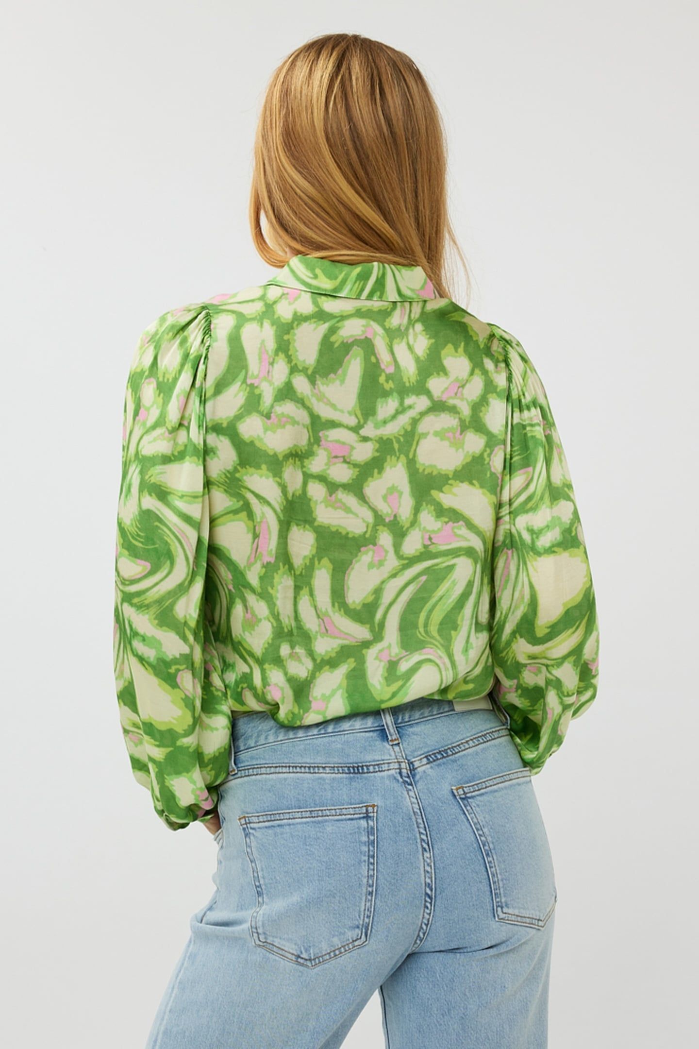 BLOUSE BASIC FLORAL TREASURE PRINT 6