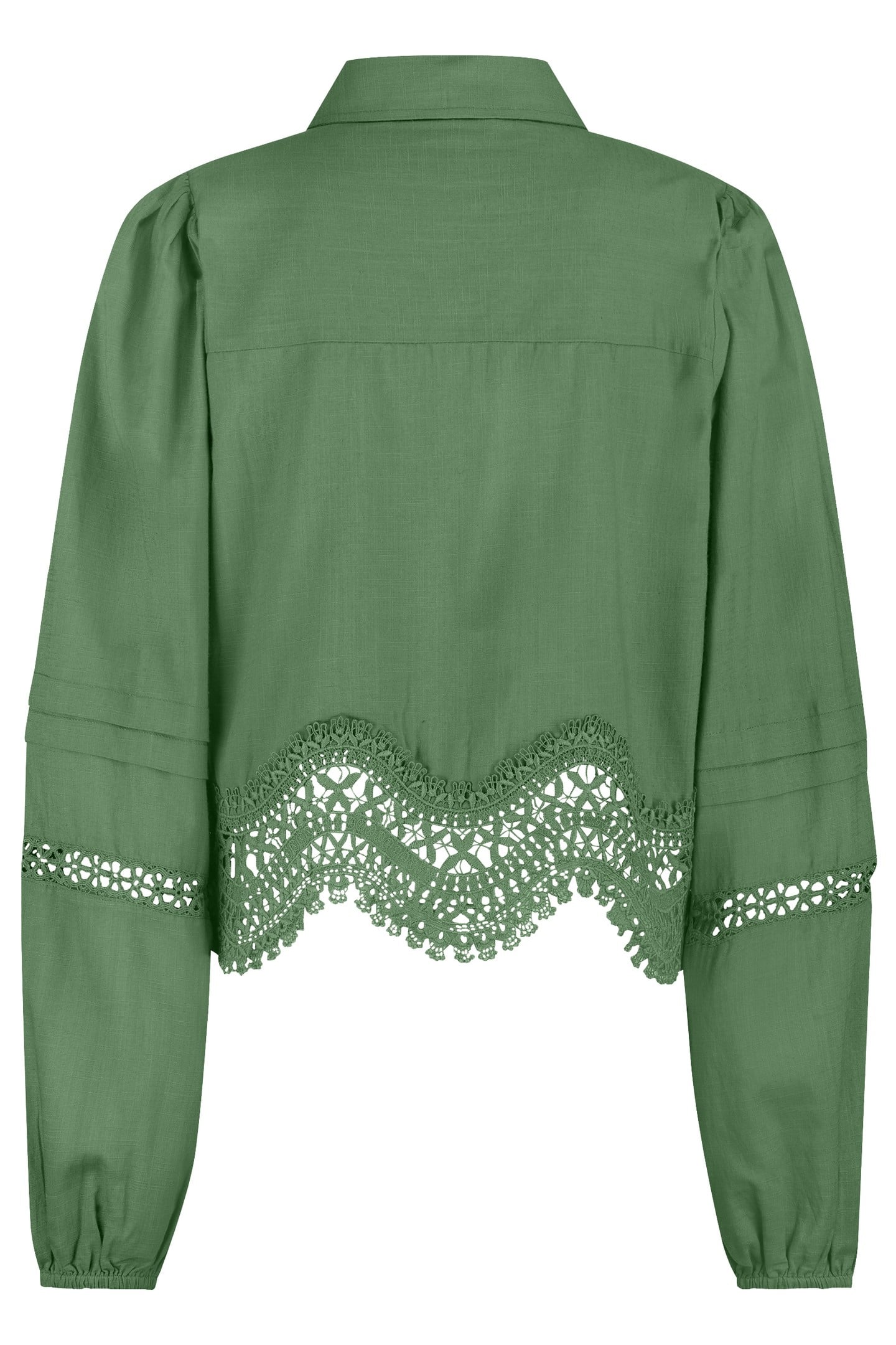ANINE BLOUSE SOFT GREEN 2