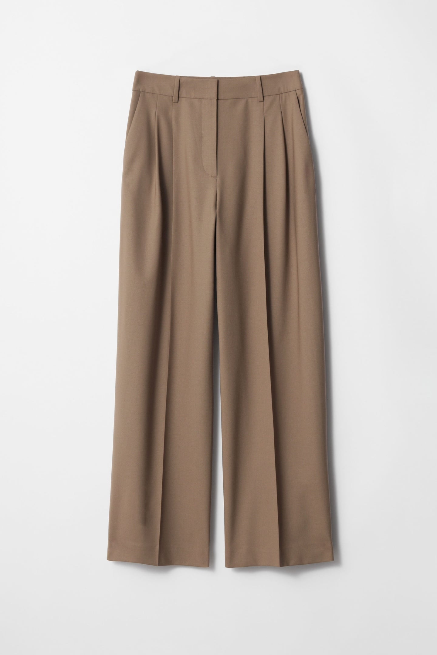 RAQUEL WOOL TROUSERS BEIGE 3