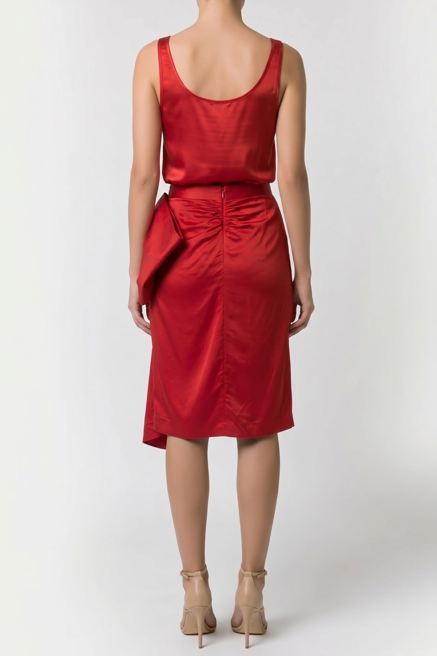 JAGGER SKIRT RED 2