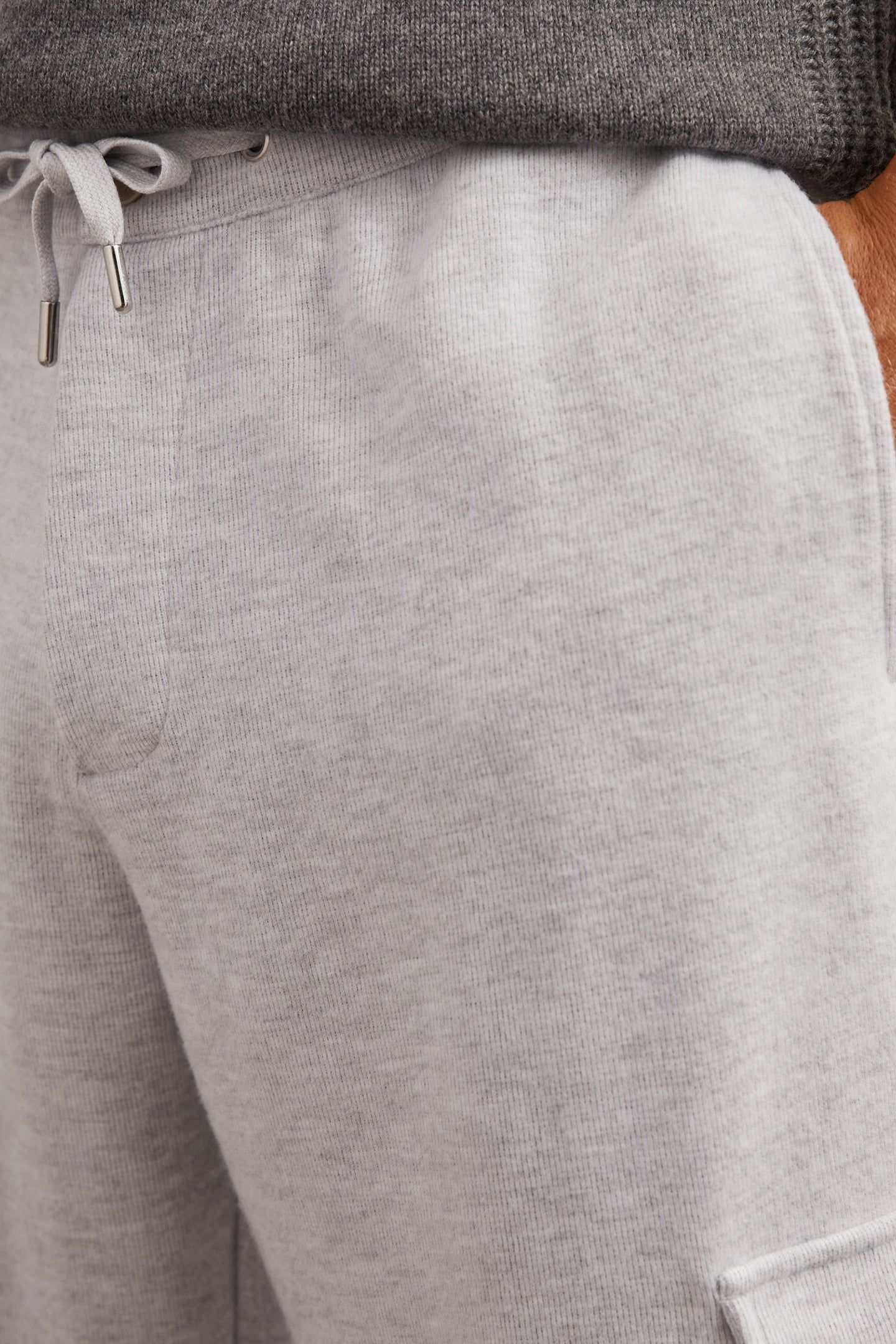 JERSEY CARGO TROUSER GREY MARL 7