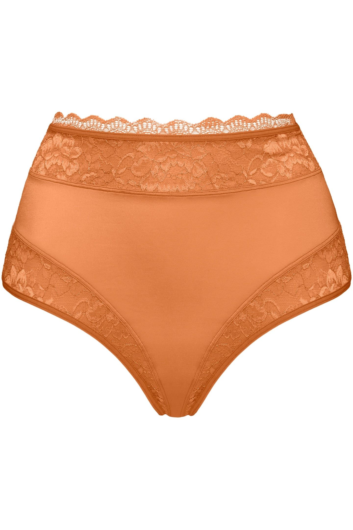 CARITA BOTTOMBRIEFS HIGH WAIST ORANGE 3