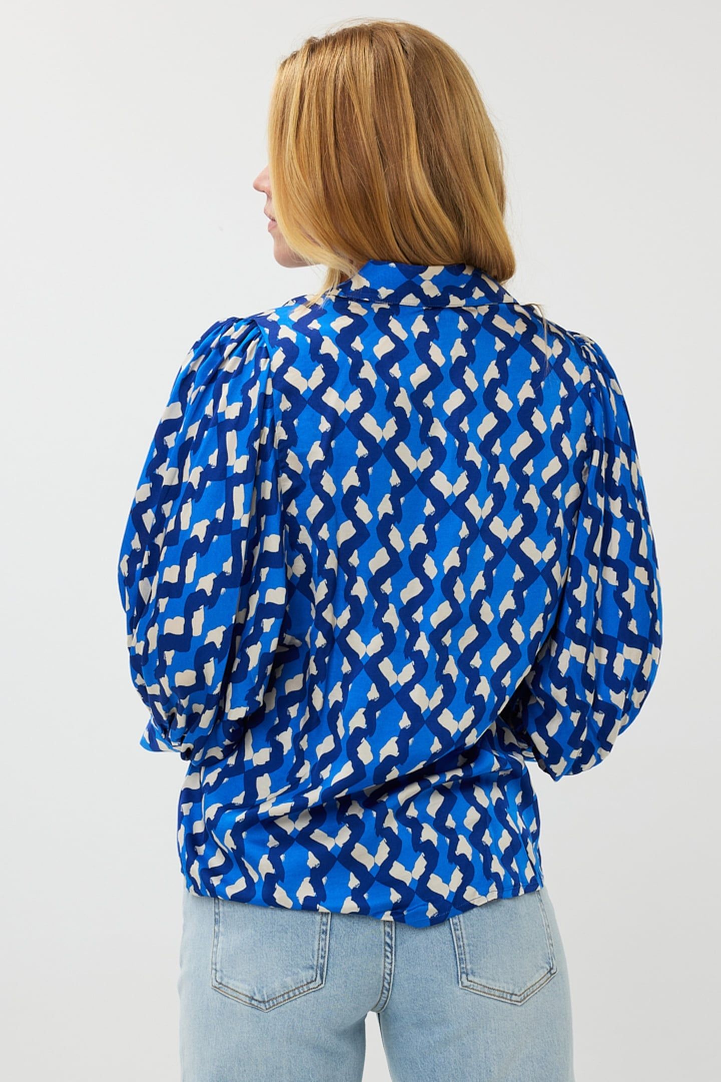 BLOUSE BIG SLVE UTOPIA FANTASY PRINT 3