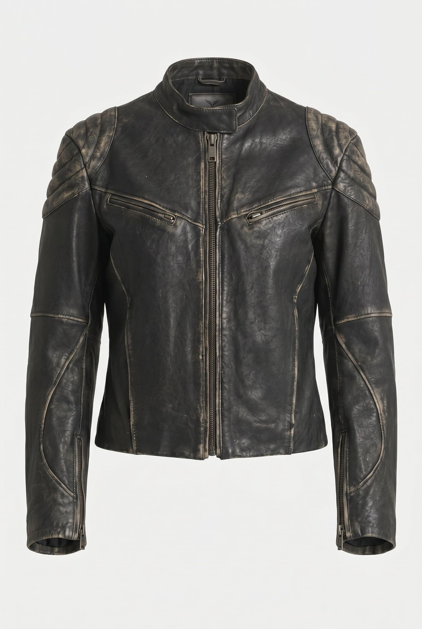 MARIETTE LEATHER JACKET BLACK 2
