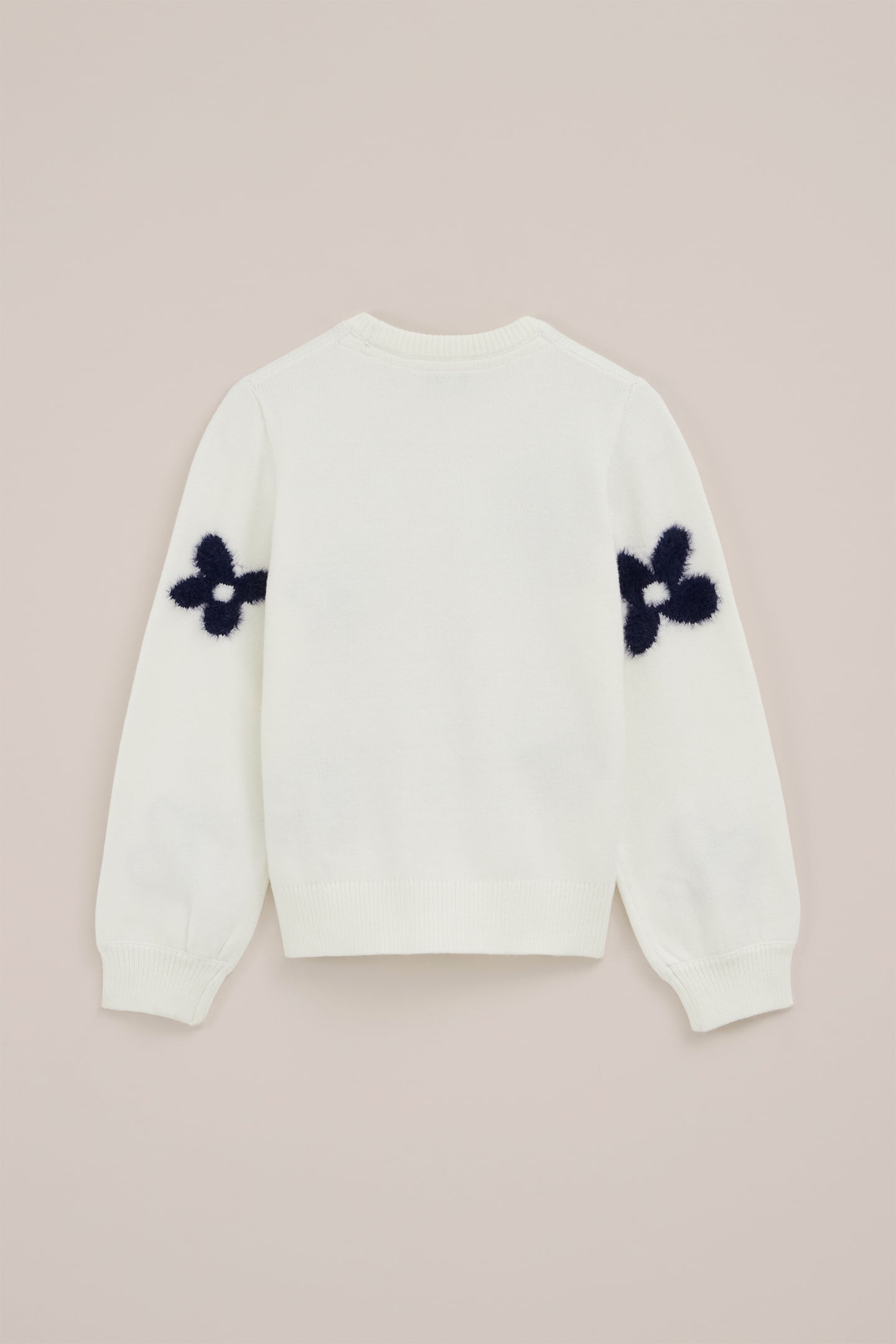 KNITTED PULLOVER WHITE 4